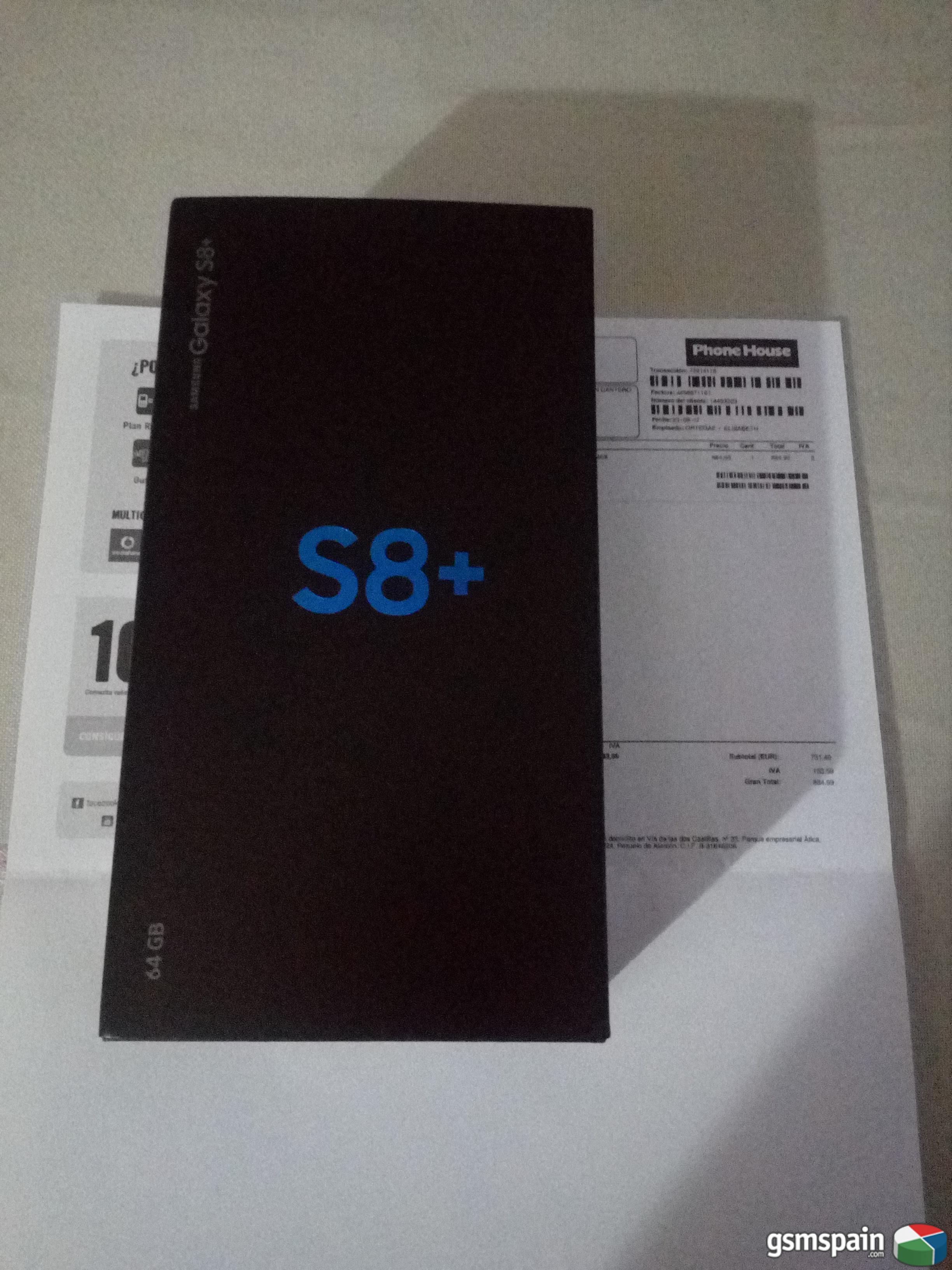 [VENDO] Samsung Galaxy S8 Plus orchyd gray precintado