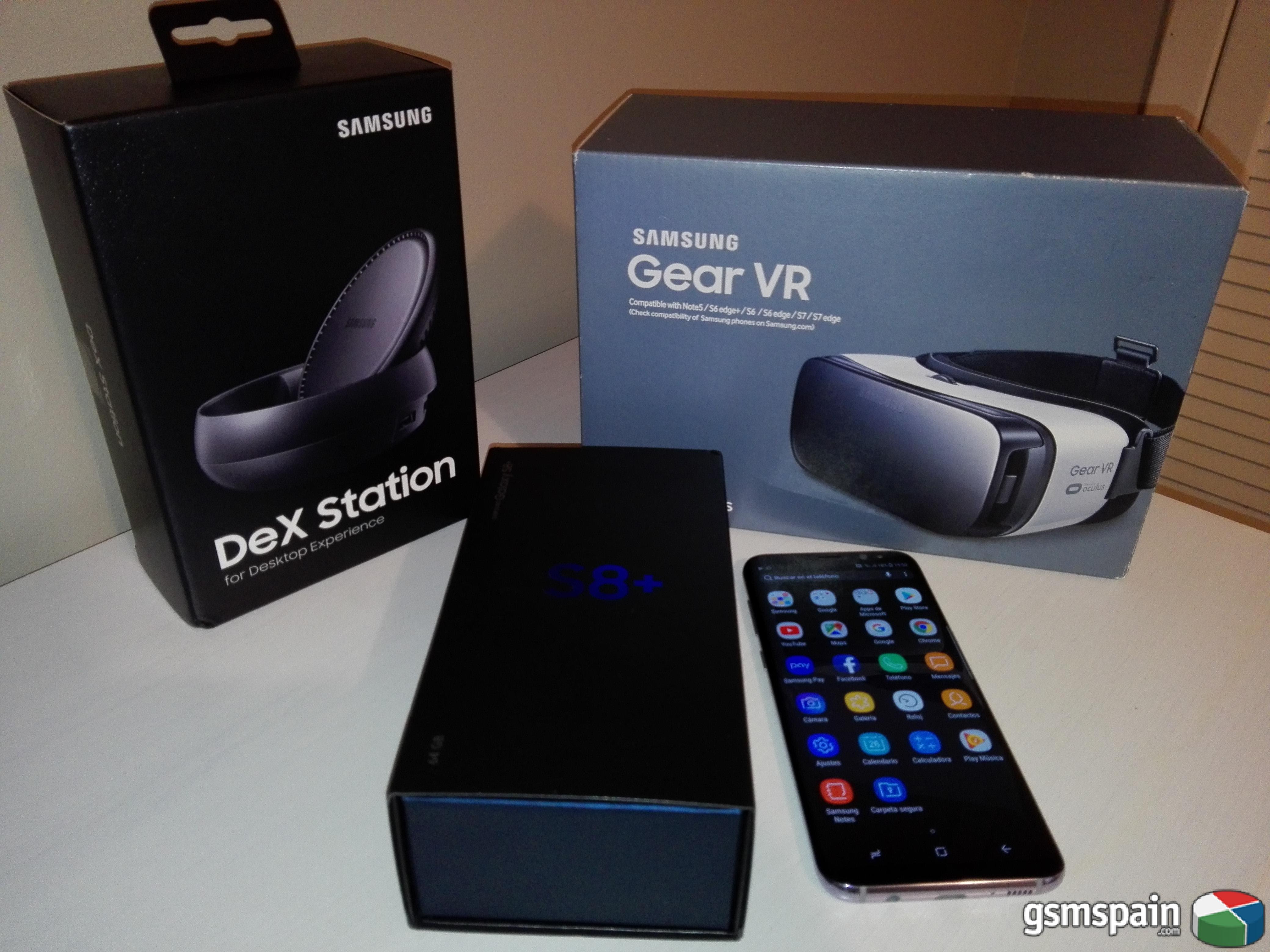 [VENDO] Samsung Galaxy S8 Plus, Dex y Gafas Note VR Oculus