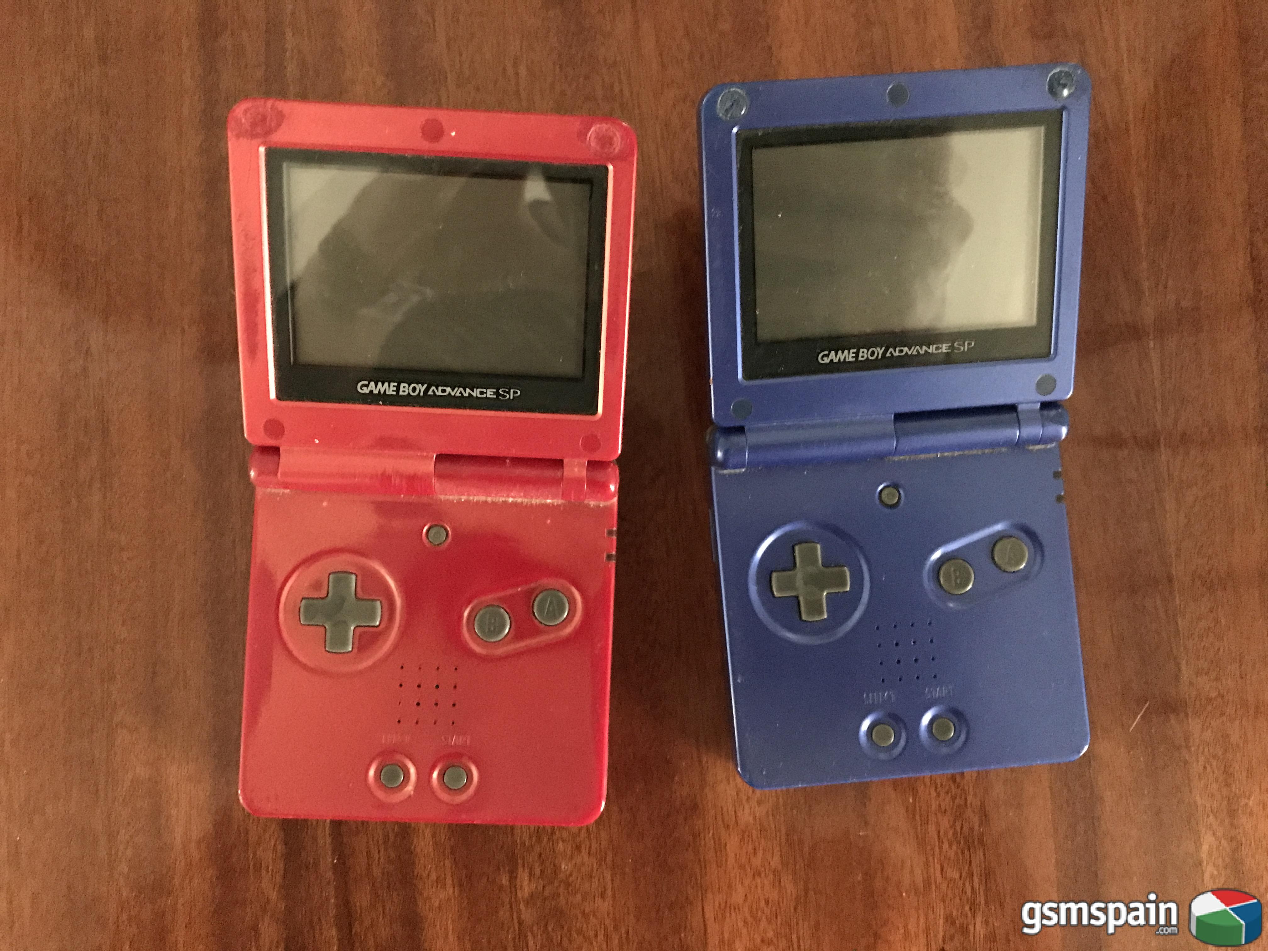 [VENDO] Pack 2 GBA sp + 8 juegos Pokmon ORIGINALES