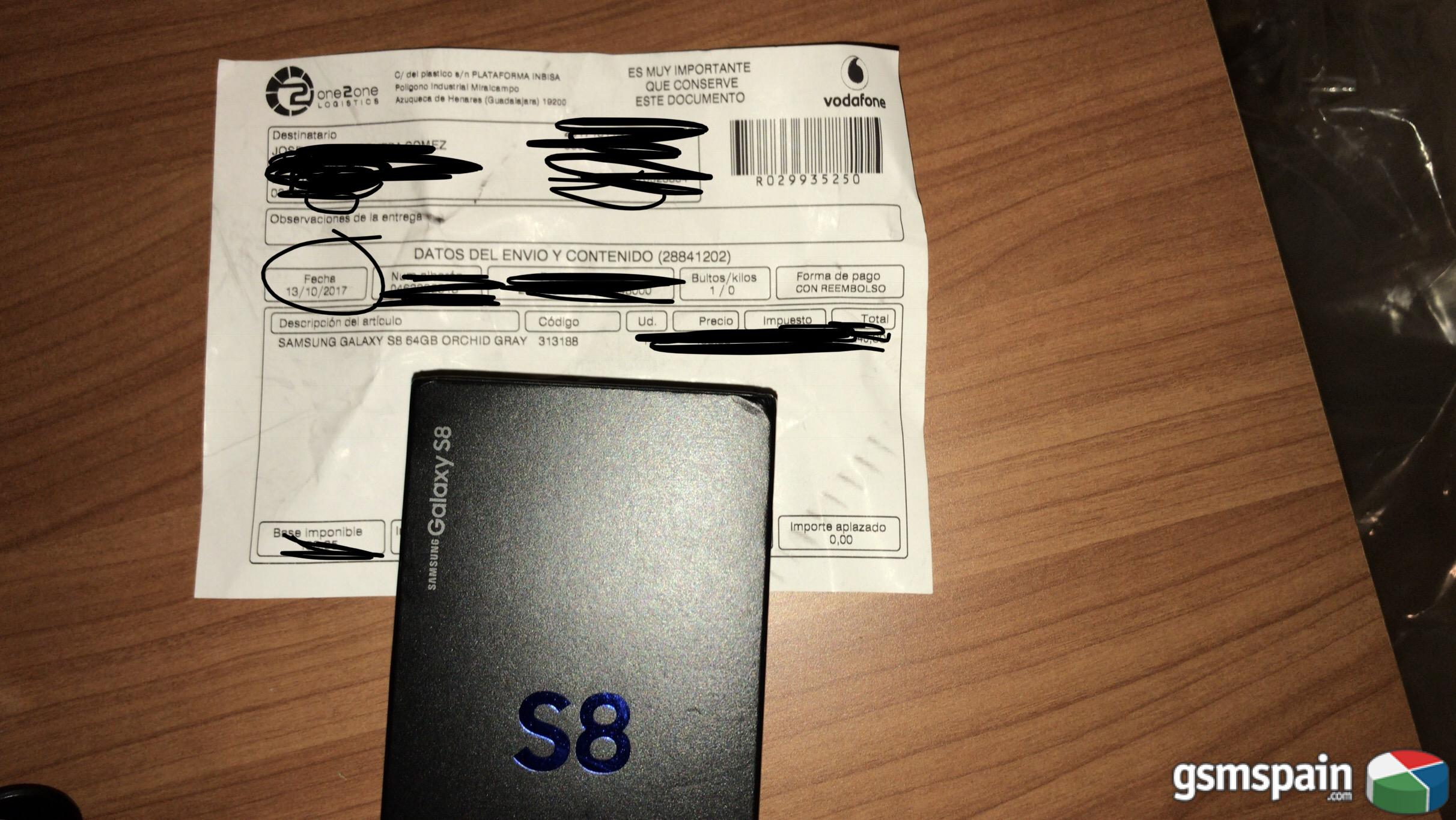 [VENDO] Samsung galaxy S8 orchid grey 64 gb