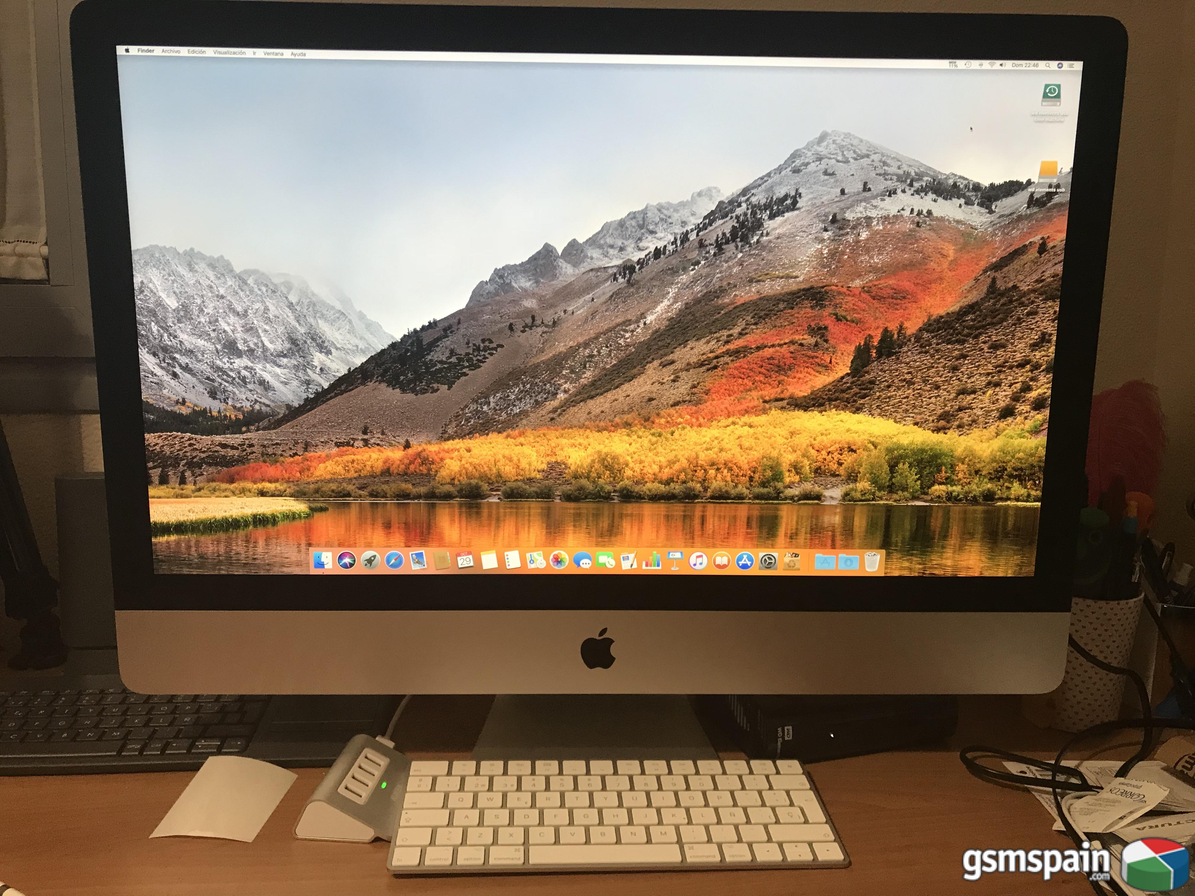 [VENDO] Vendo ultimo modelo iMac 5k 2017- 278gb Ram-Radeon Pro 580 8 GB + AppleCare