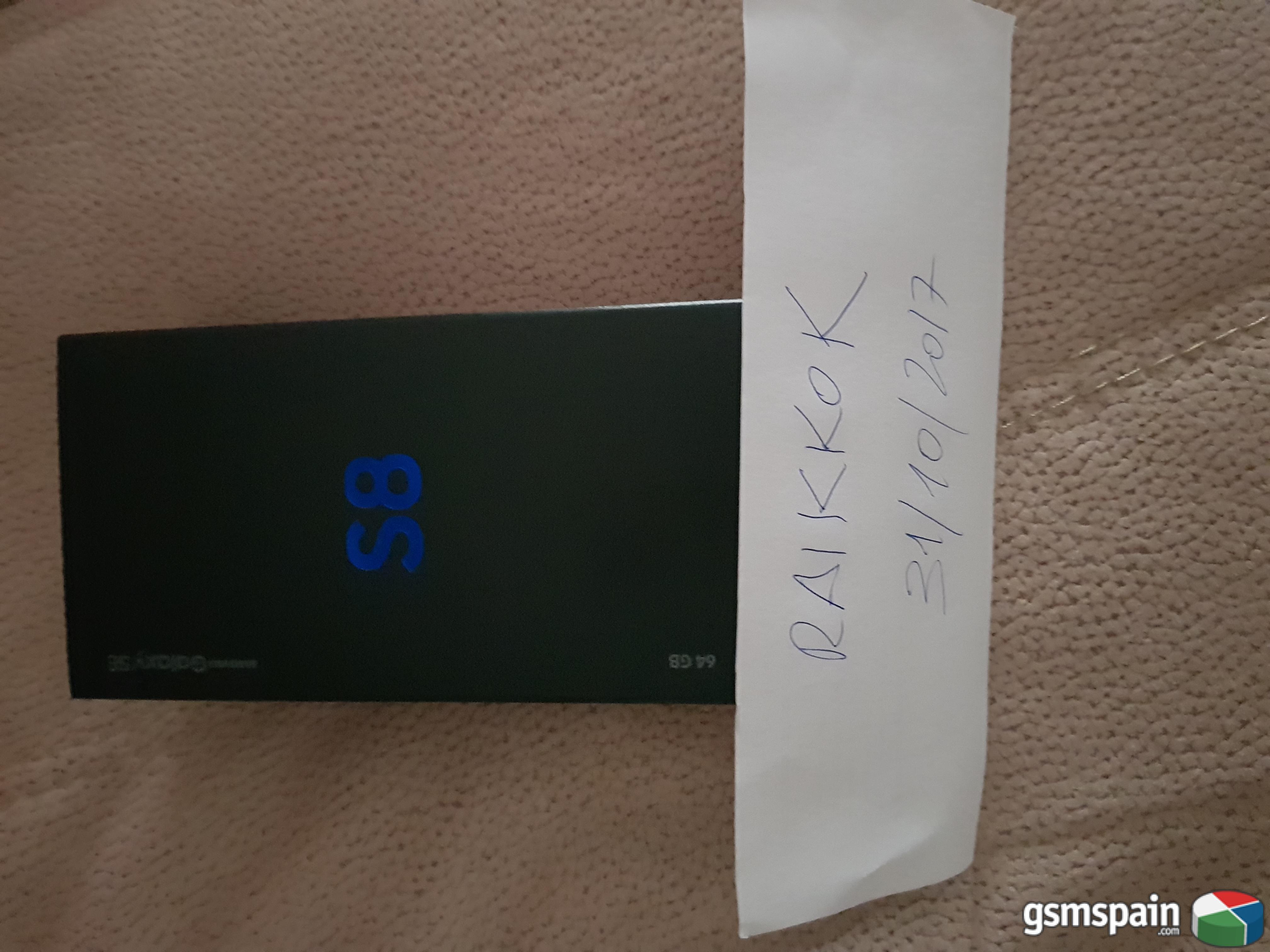 [VENDO] Samsung GALAXY S8 BLACK 64 GB NUEVO