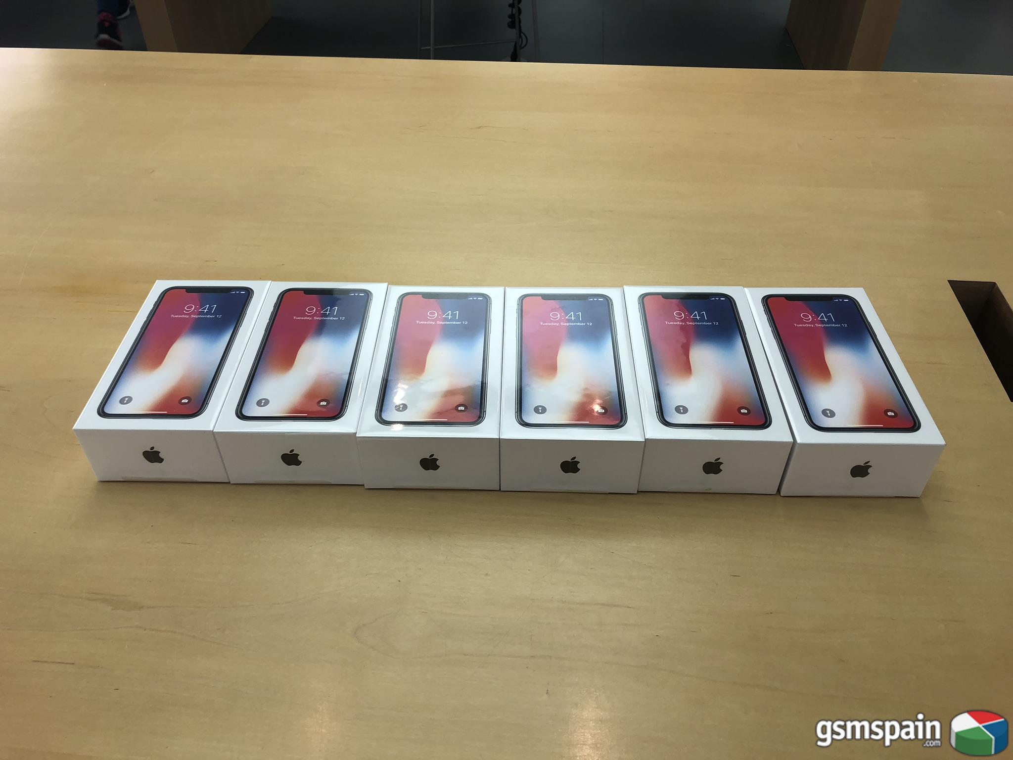 [VENDO] iphone X 64 GB negros y blanco precintados applestore y golden mac