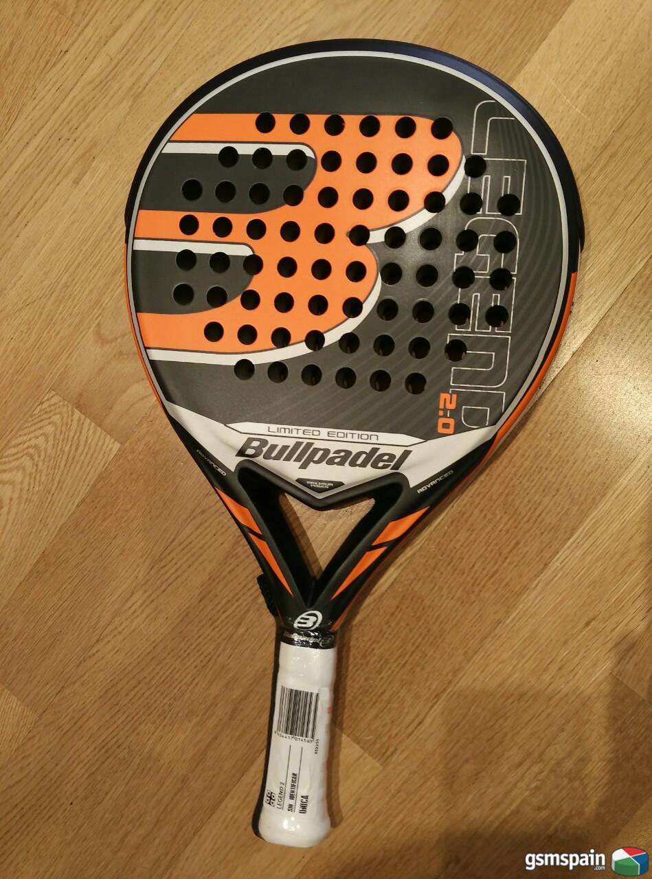 VENDO] Pala Padel Bullpadel Legend 2.0 Limited Edition 2017 NUEVA A