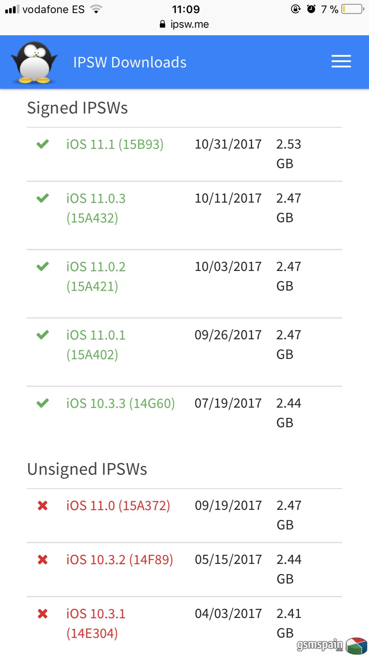 iOS 11.2 beta para desarrolladores