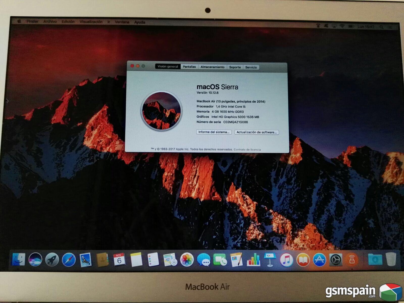 [VENDO] Apple Macbook Air 13'3 i5 256Gb 2014