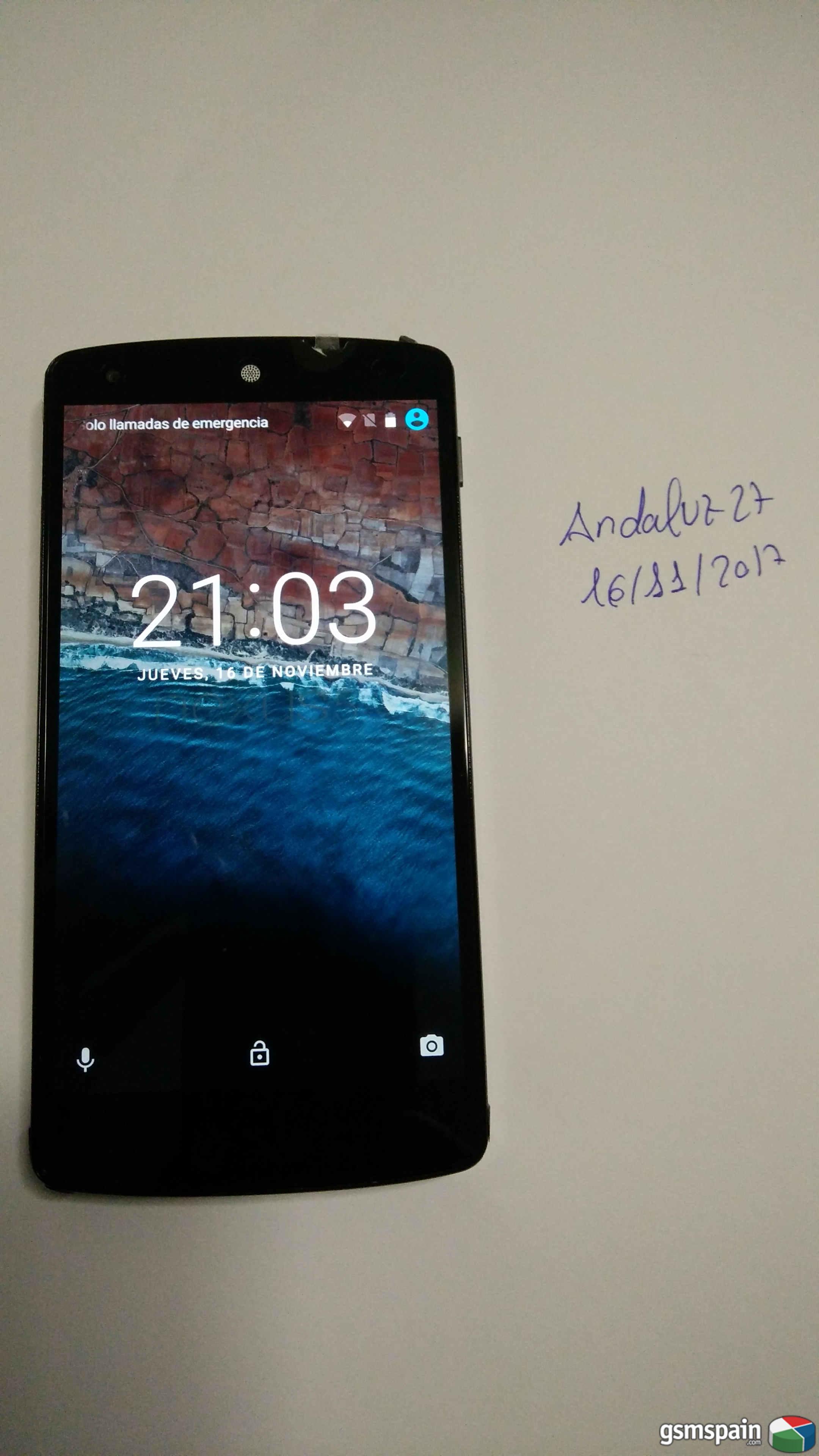 [VENDO] Nexus 5, blanco 16gb