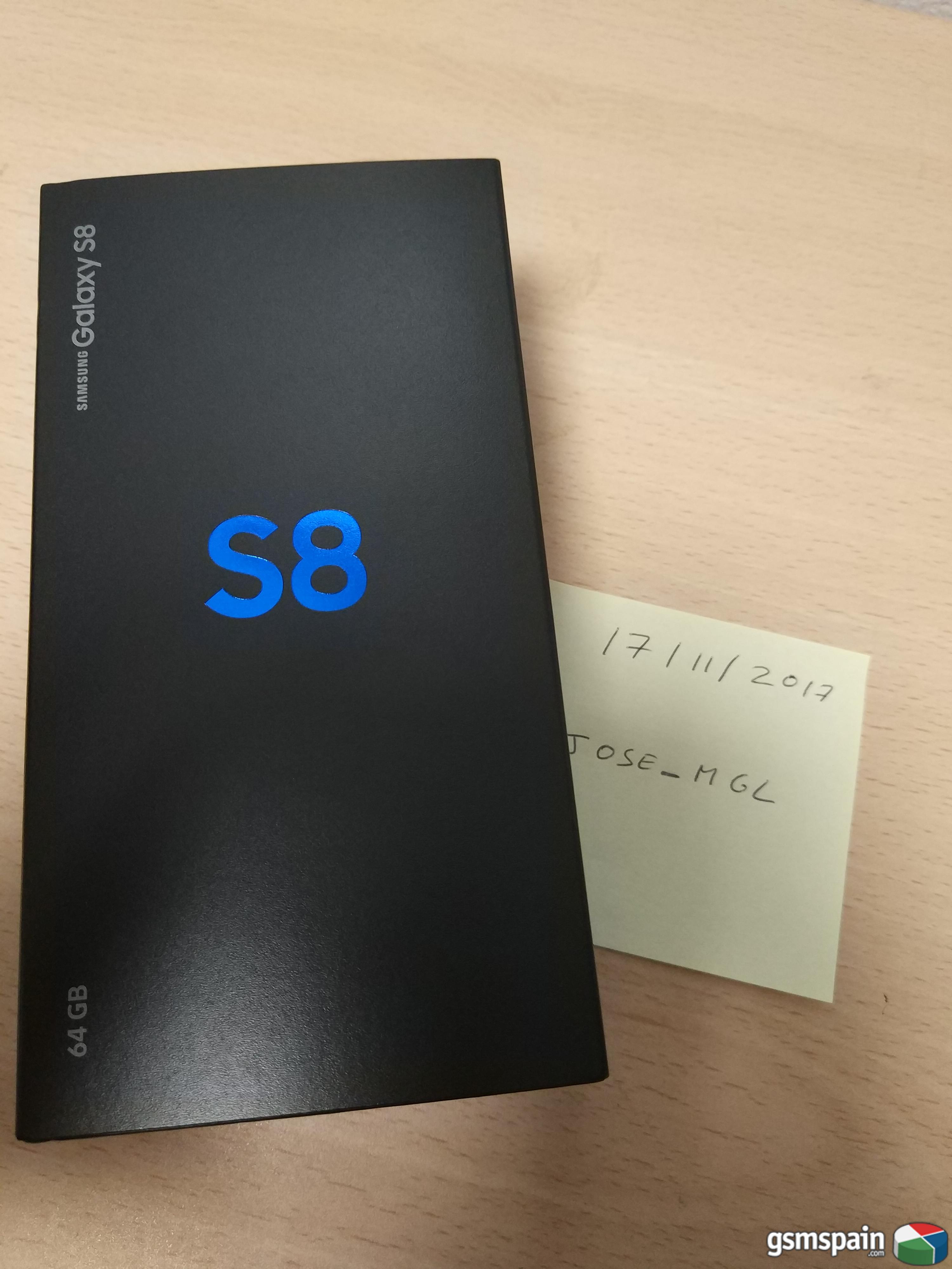[VENDO] SAMSUNG S8 Midnight Black 64GB 550 ENVIO INCLUIDO.