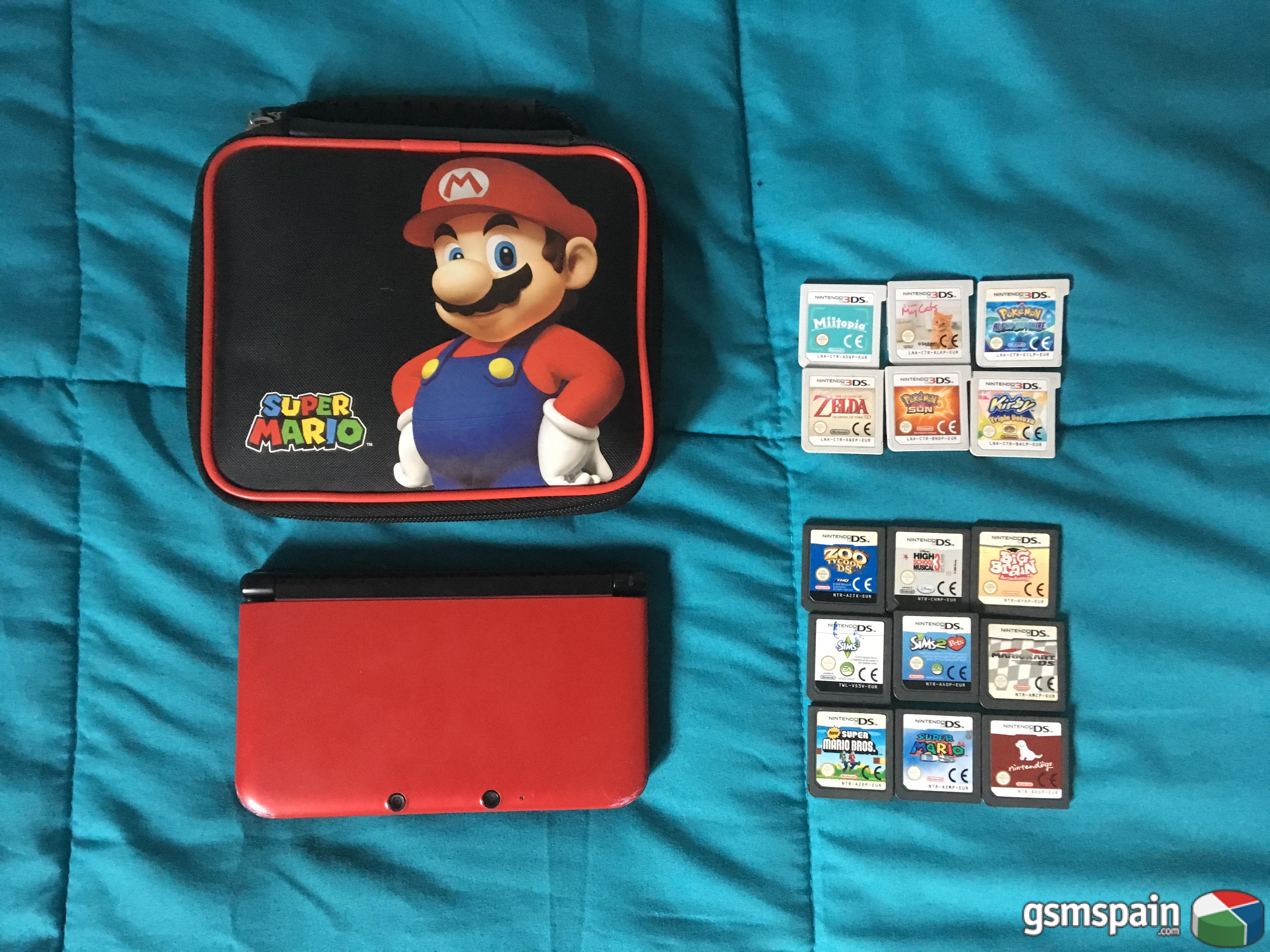 [VENDO] Nintendo 3DS XL con muchos extras