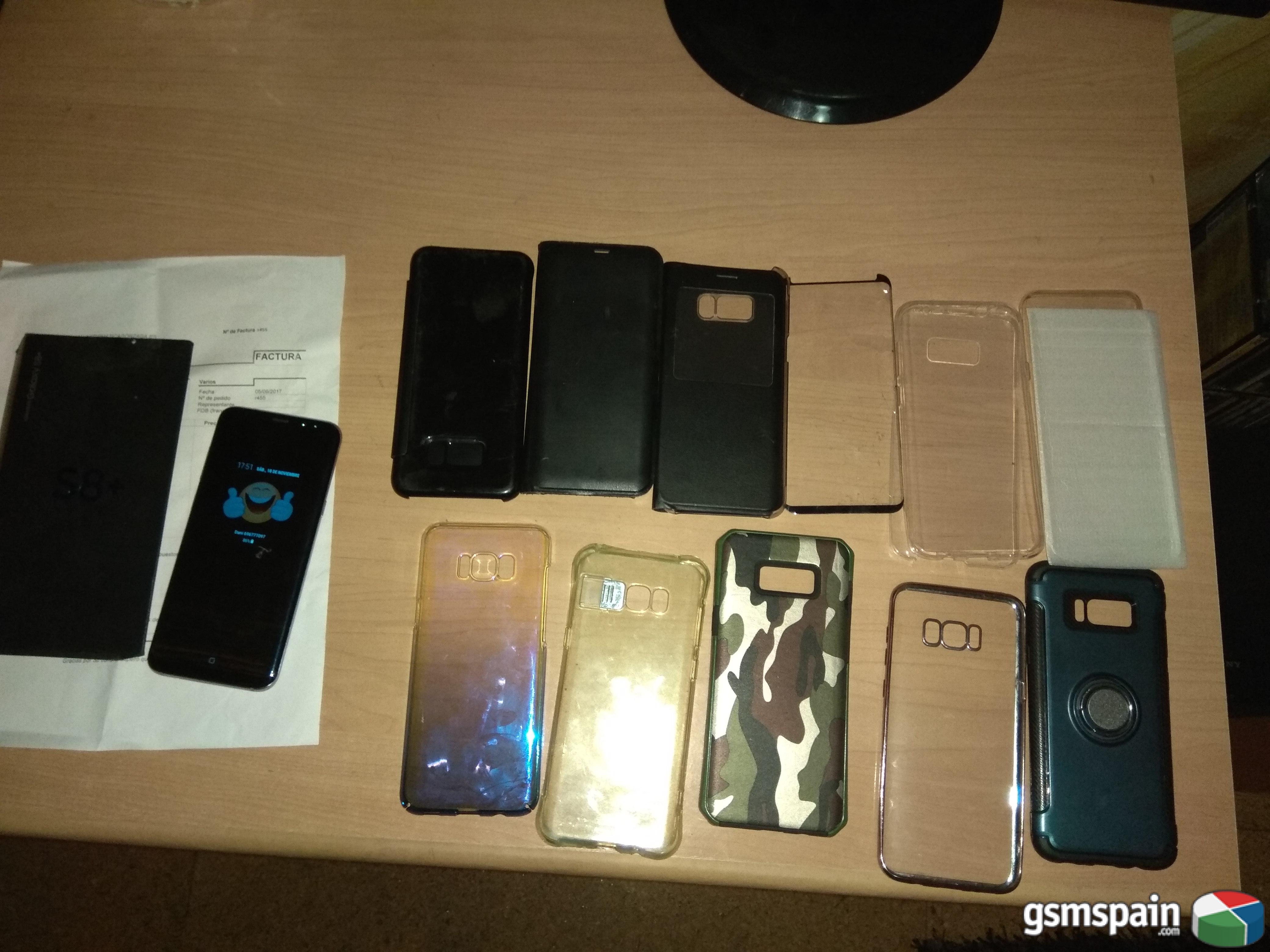 [VENDO] Samsung GALAXY S8 plus 64 +factura+ regalo 10 carcasas y fundas..