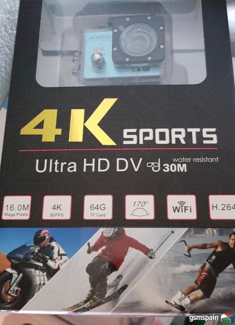 [VENDO] Cmaras de accin 4K Ultra HD WIFI  Waterproof 30M precintadas