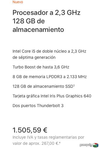 [VENDO] MacBook Pro 13" Precintado 1100