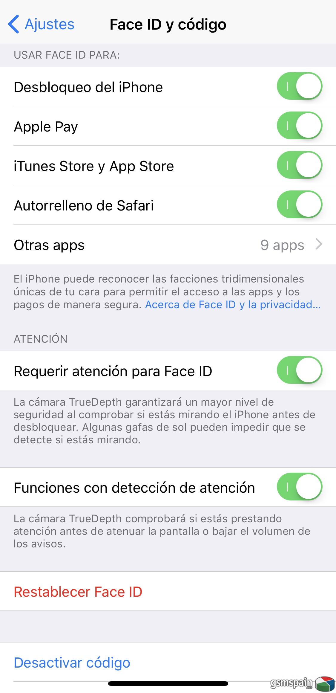 [AYUDA] Notificaciones privadas iPhone X, Face ID.