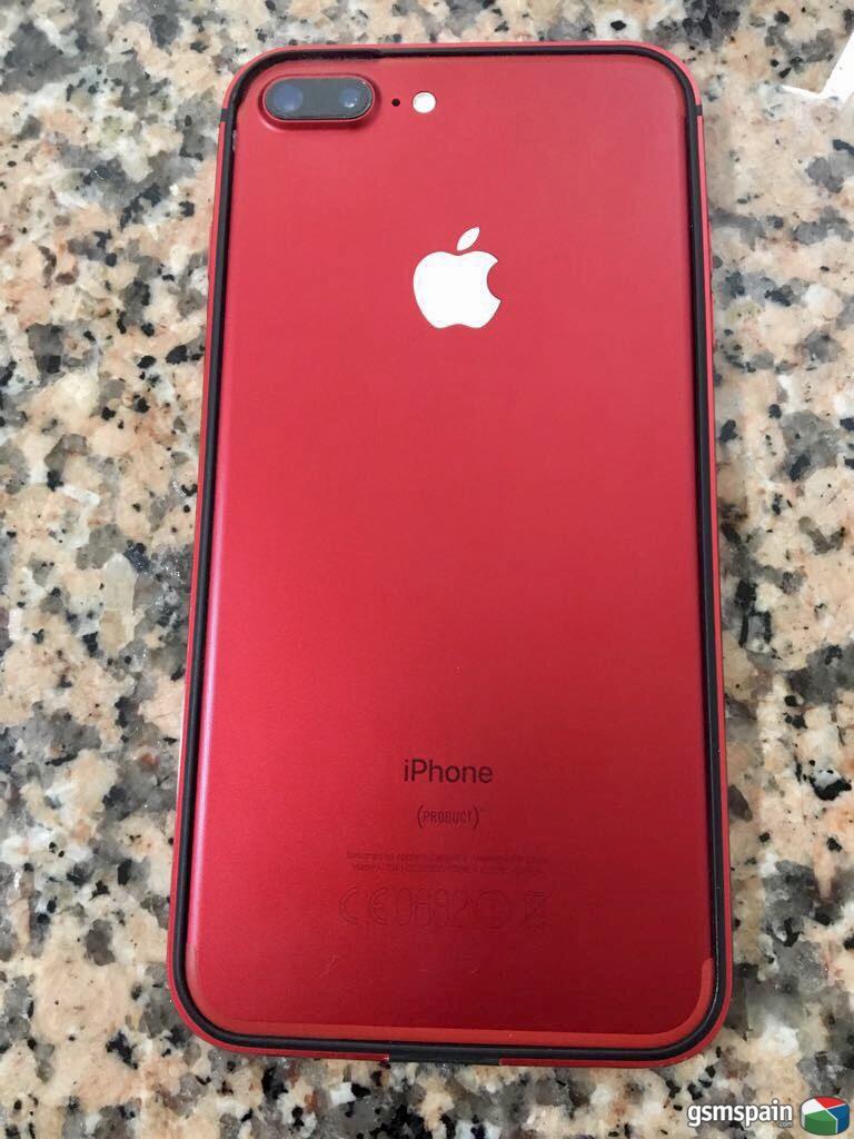 [VENDO] IPhone 7 Plus rojo 128 gb