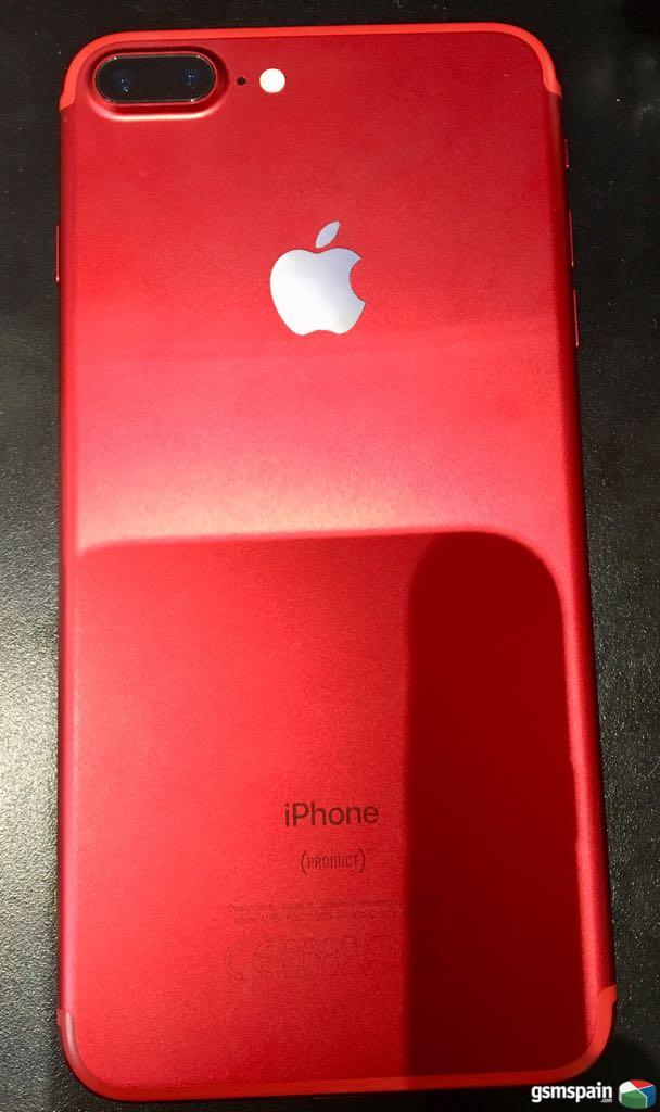 [VENDO] IPhone 7 Plus rojo 128 gb