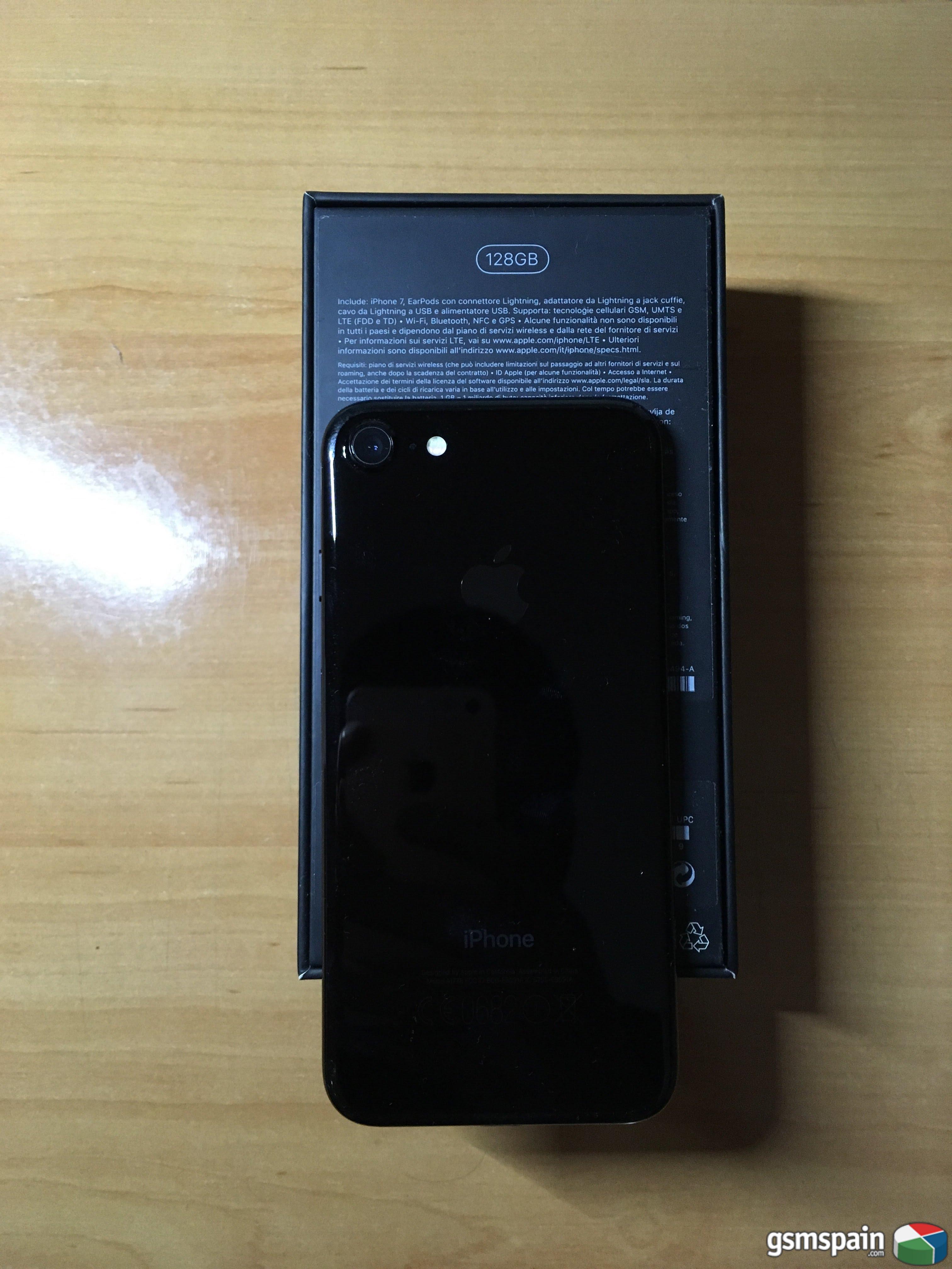 [VENDO] Iphone 7 128gb Jet Black (negro brillante) con factura