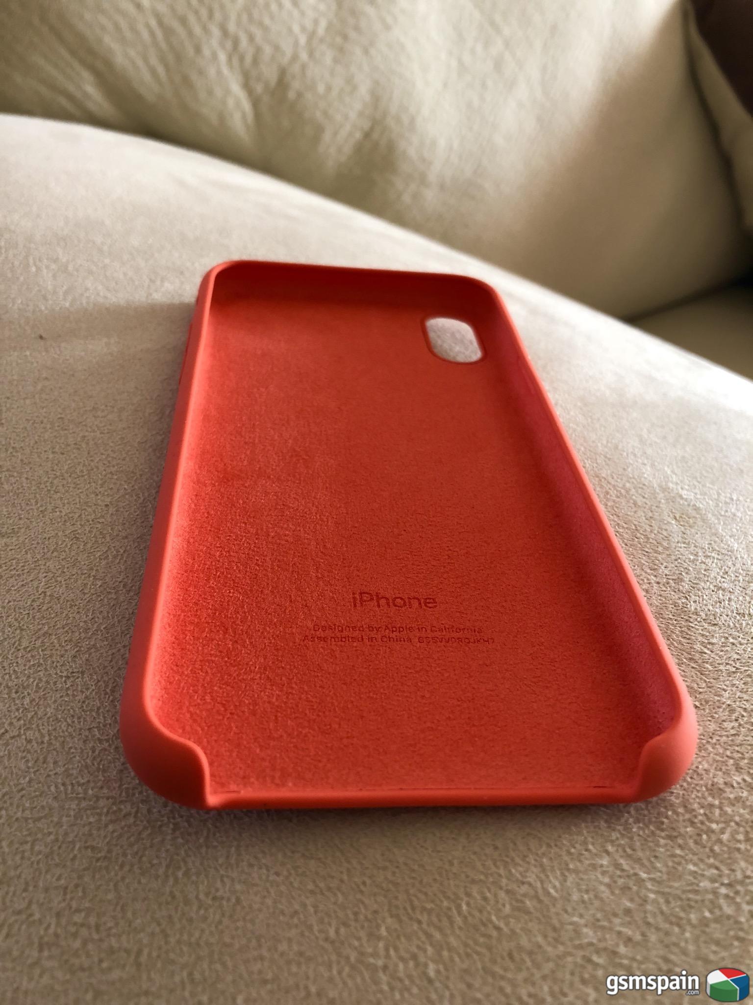 [VENDO] Funda Silicona Naranja iPhone X