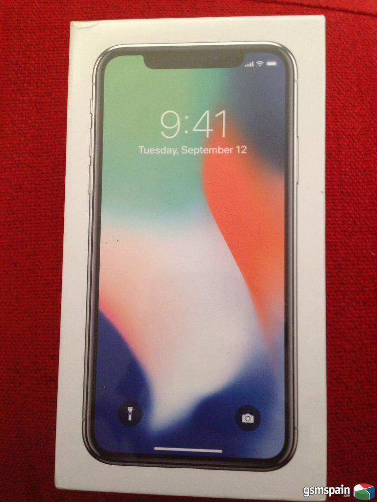 [VENDO] iPhone X 64GB plata precintado- 950