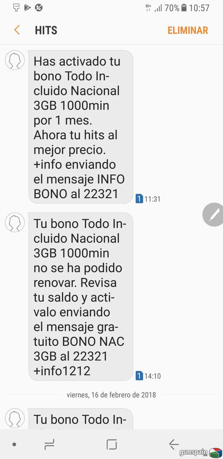 Los SMS llegan cuando quieren