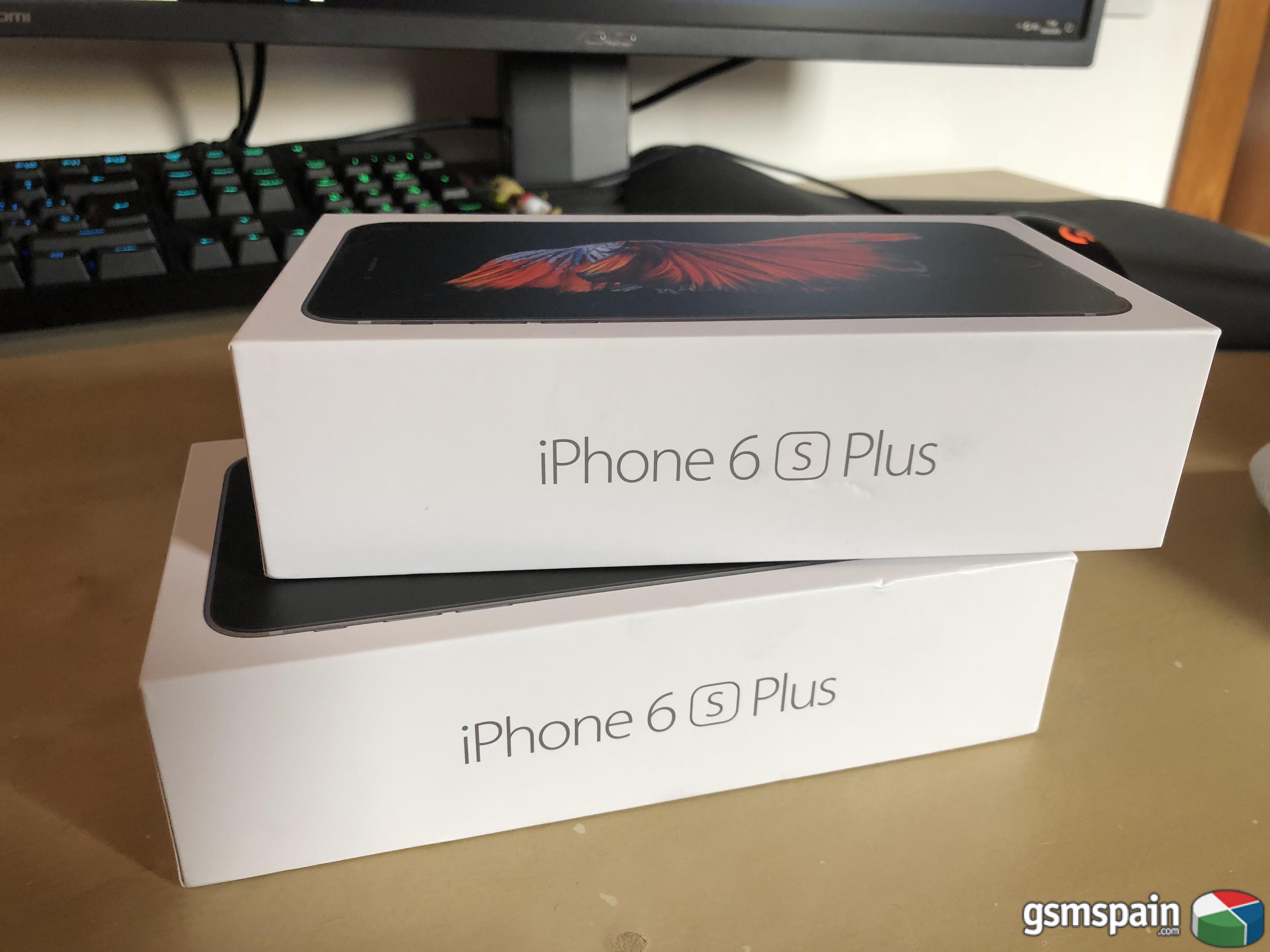 [VENDO] 2x iPhone 6S Plus Space Grey (64GB y 128GB) IMPECABLES!