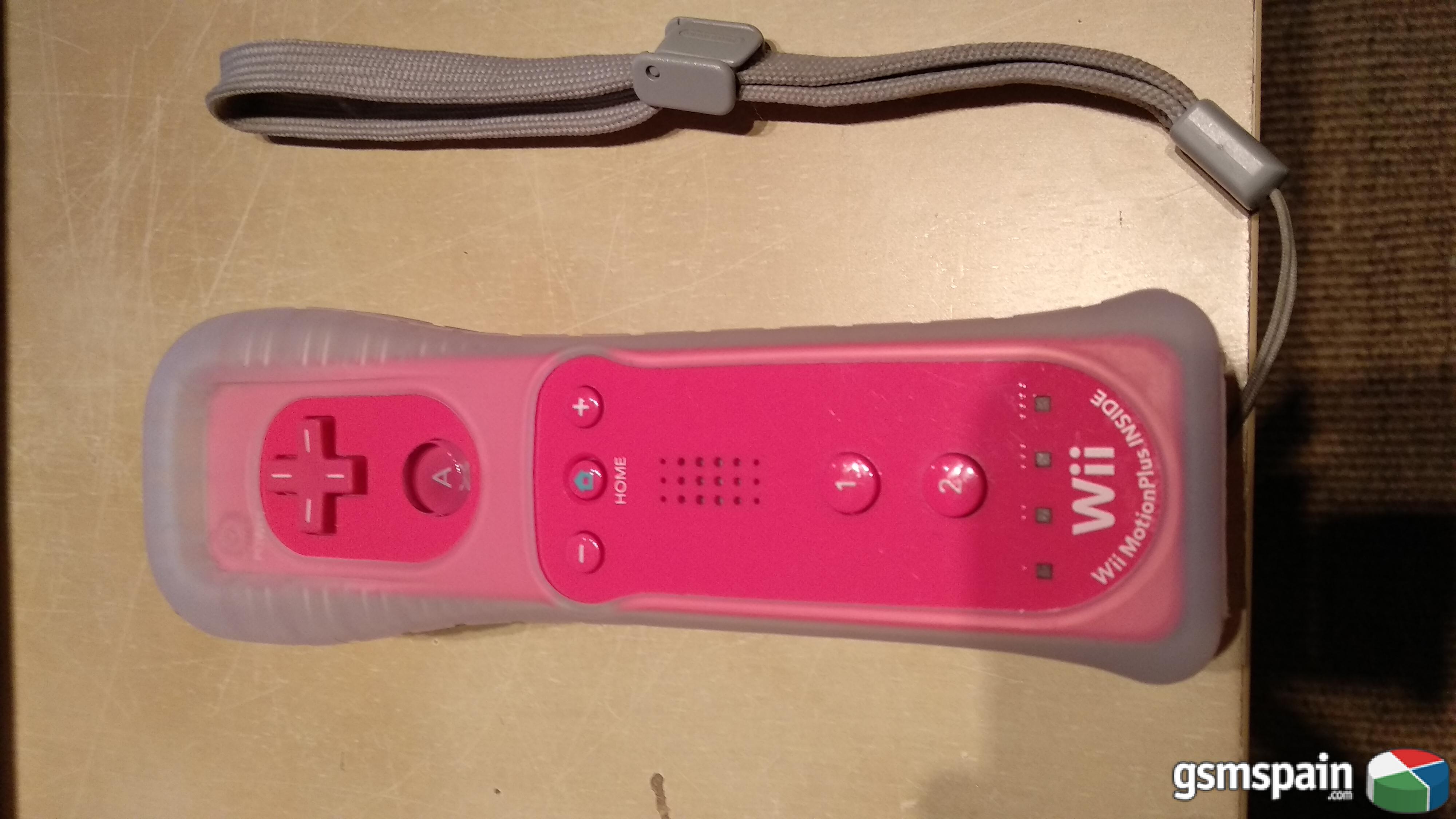 [vendo] Mando Wii Motion Plus Rosa