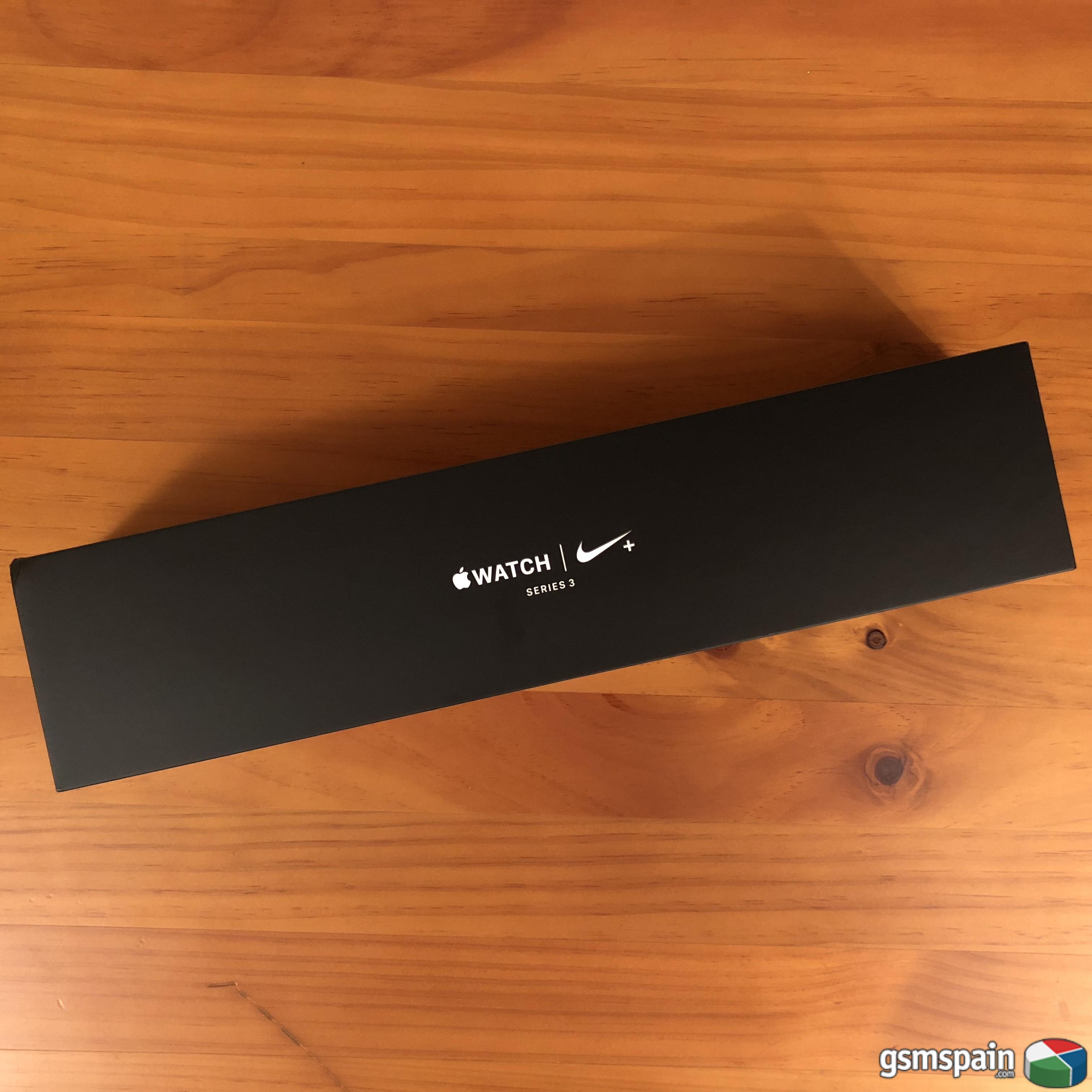 [VENDO] Apple watch series 3 nike color negro 42mm 275