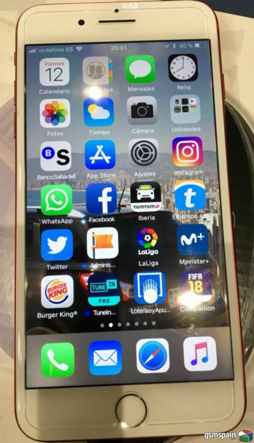 [VENDO] IPhone 7 Plus red 128 gb
