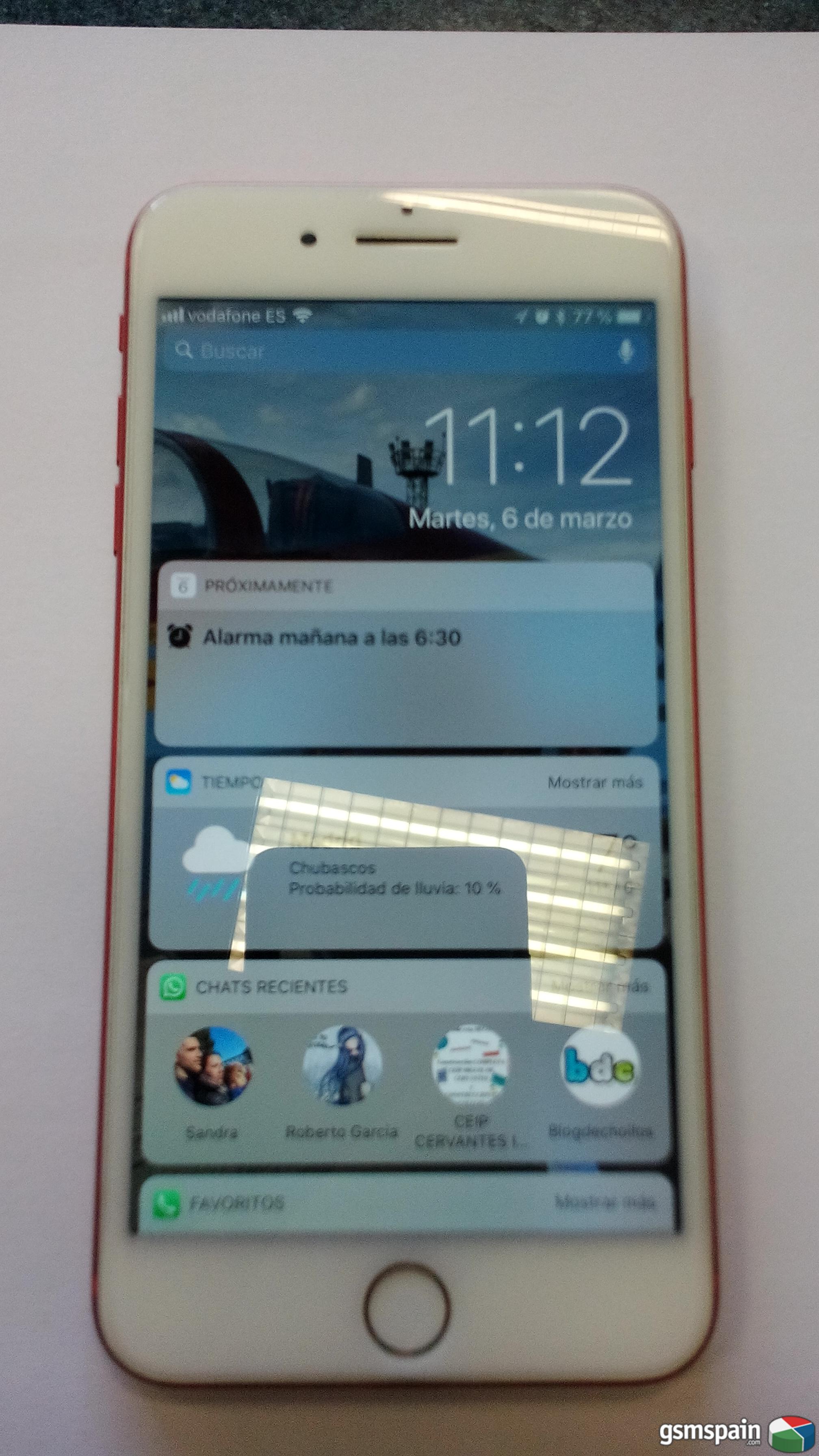 [VENDO] Iphone 7 plus 128 gb rojo