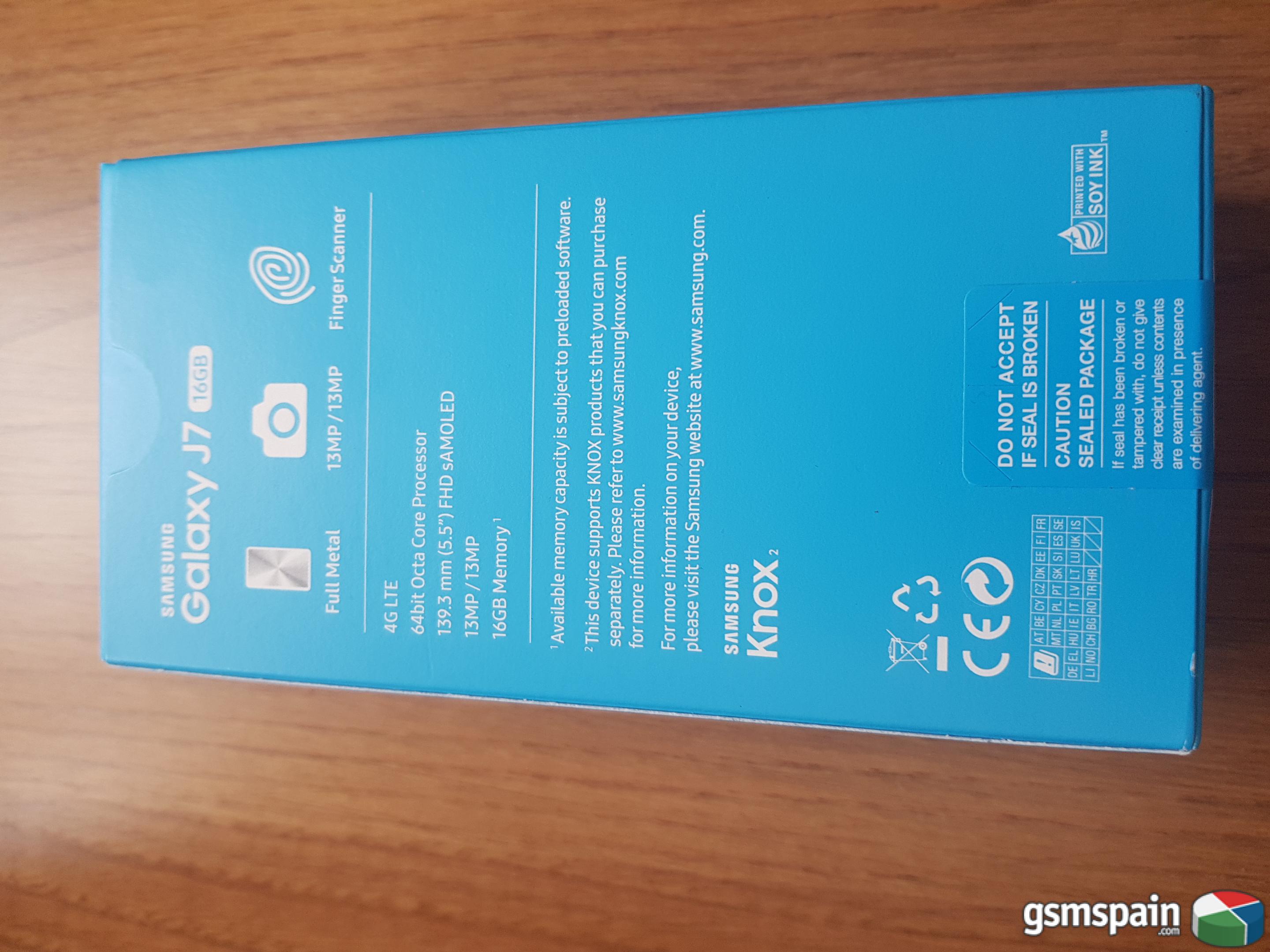 [VENDO] Samsung Galaxy J7 2017 Black Precintado