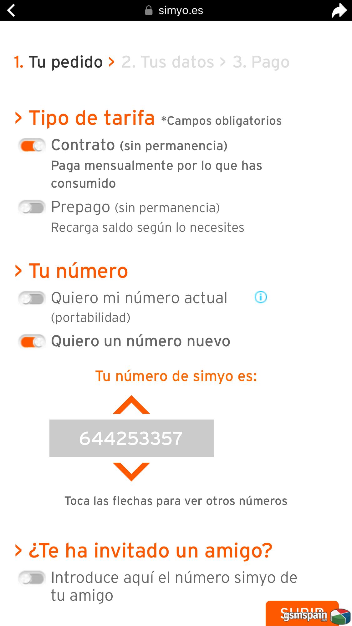 [CONSEJO] Como conseguir un numero nuevo de simyo que sea bonito