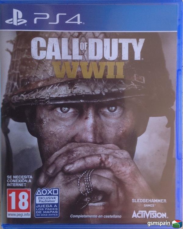 [VENDO] Call of Duty WWII para PS4.