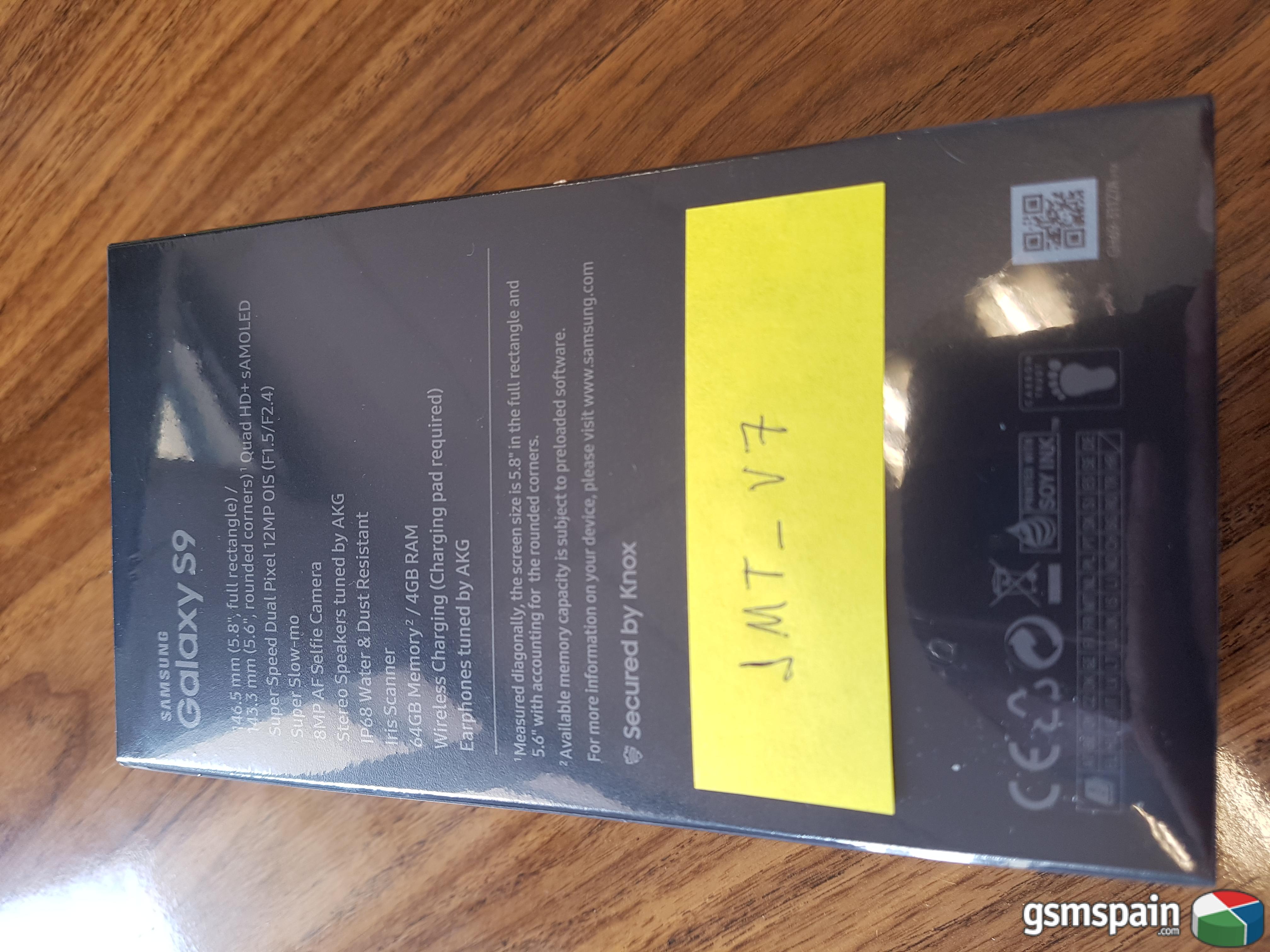 [VENDO] *** Samsung Galaxy S9 Midnight Black(SM-G960F) PRECINTADO ***