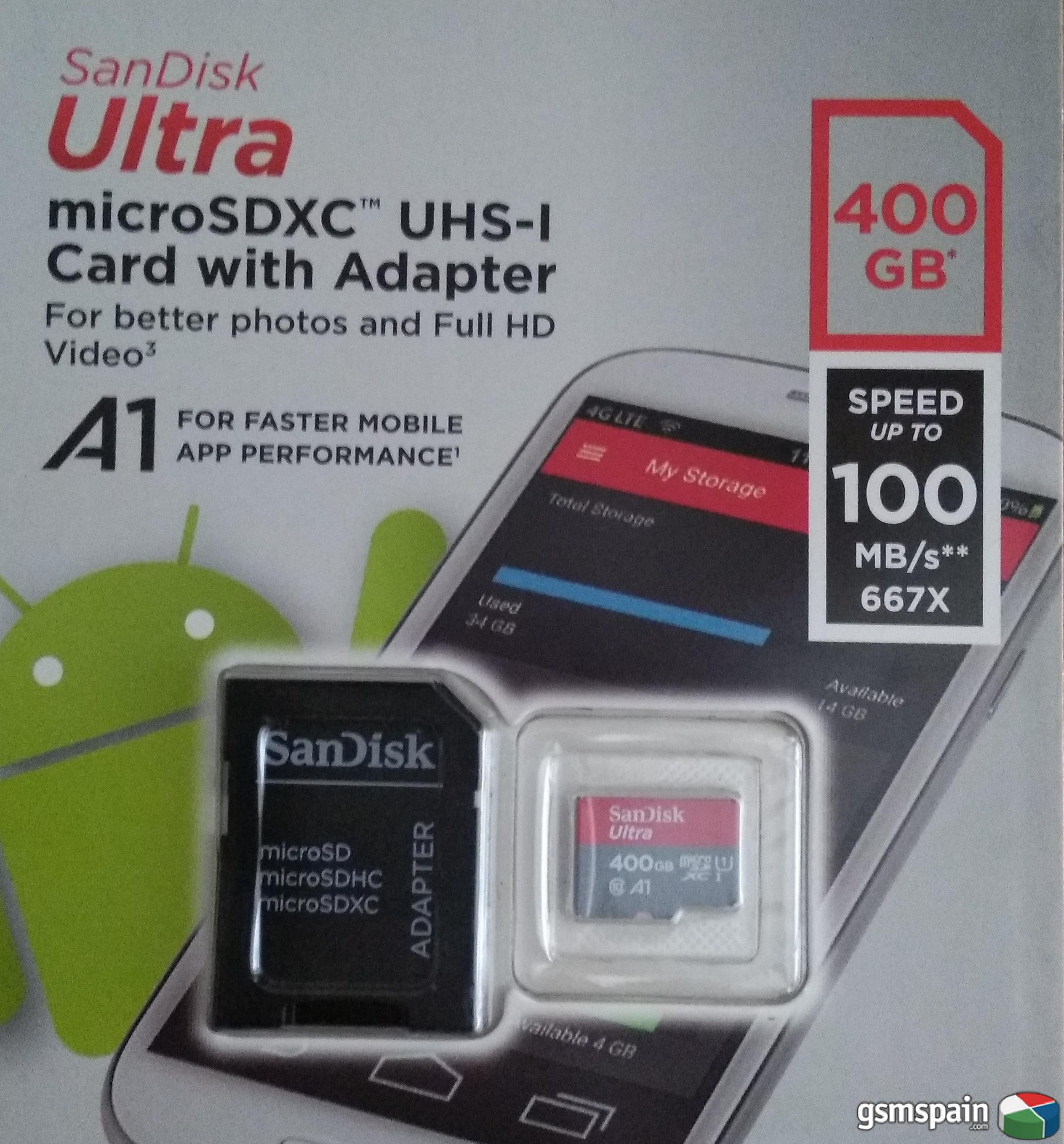 [VENDO] Tarjeta Micro SD 400Gb + Tablet Teclat CHOLLO