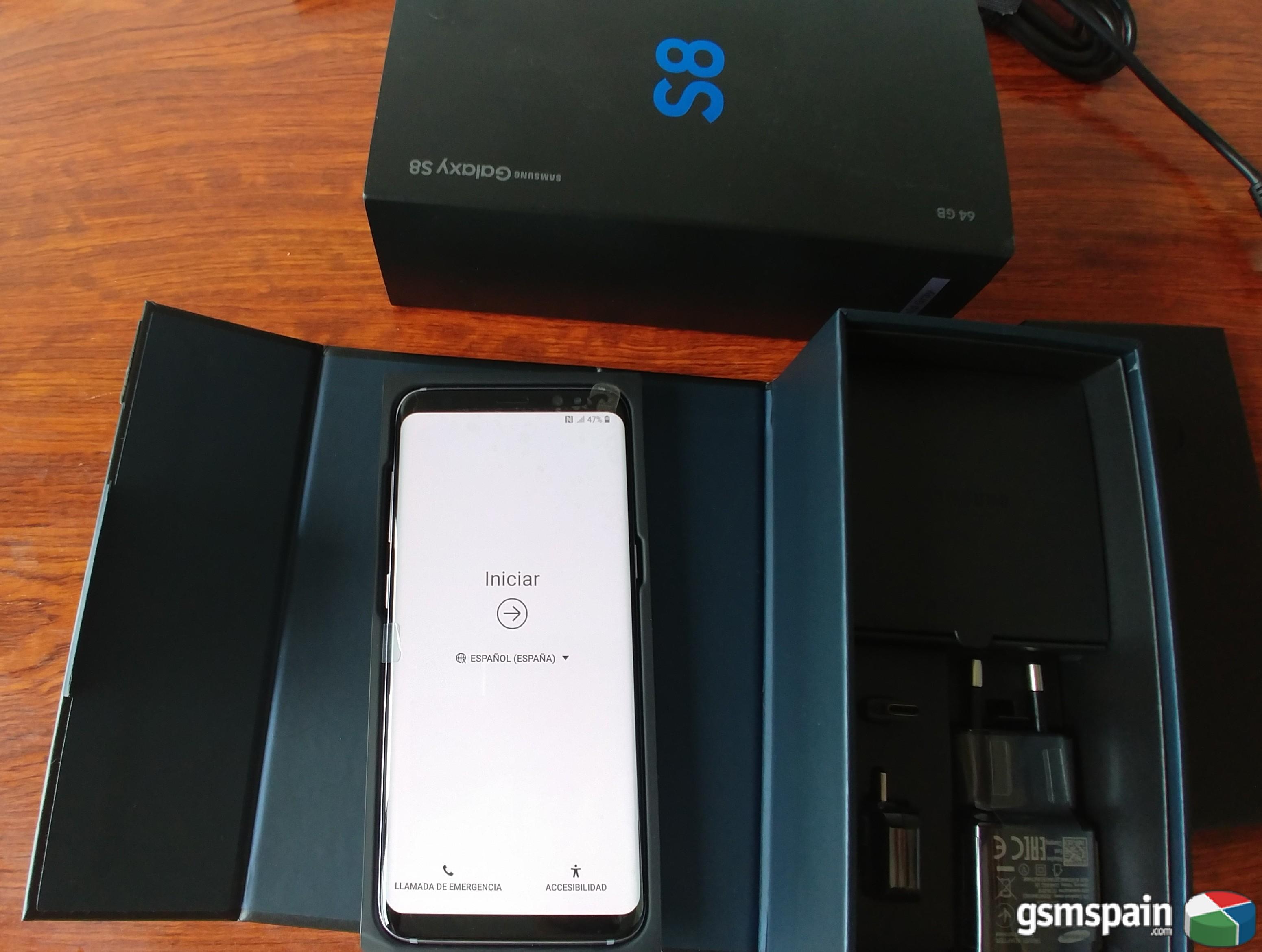[VENDO] Samsung S8 orchid gray nuevo con factura