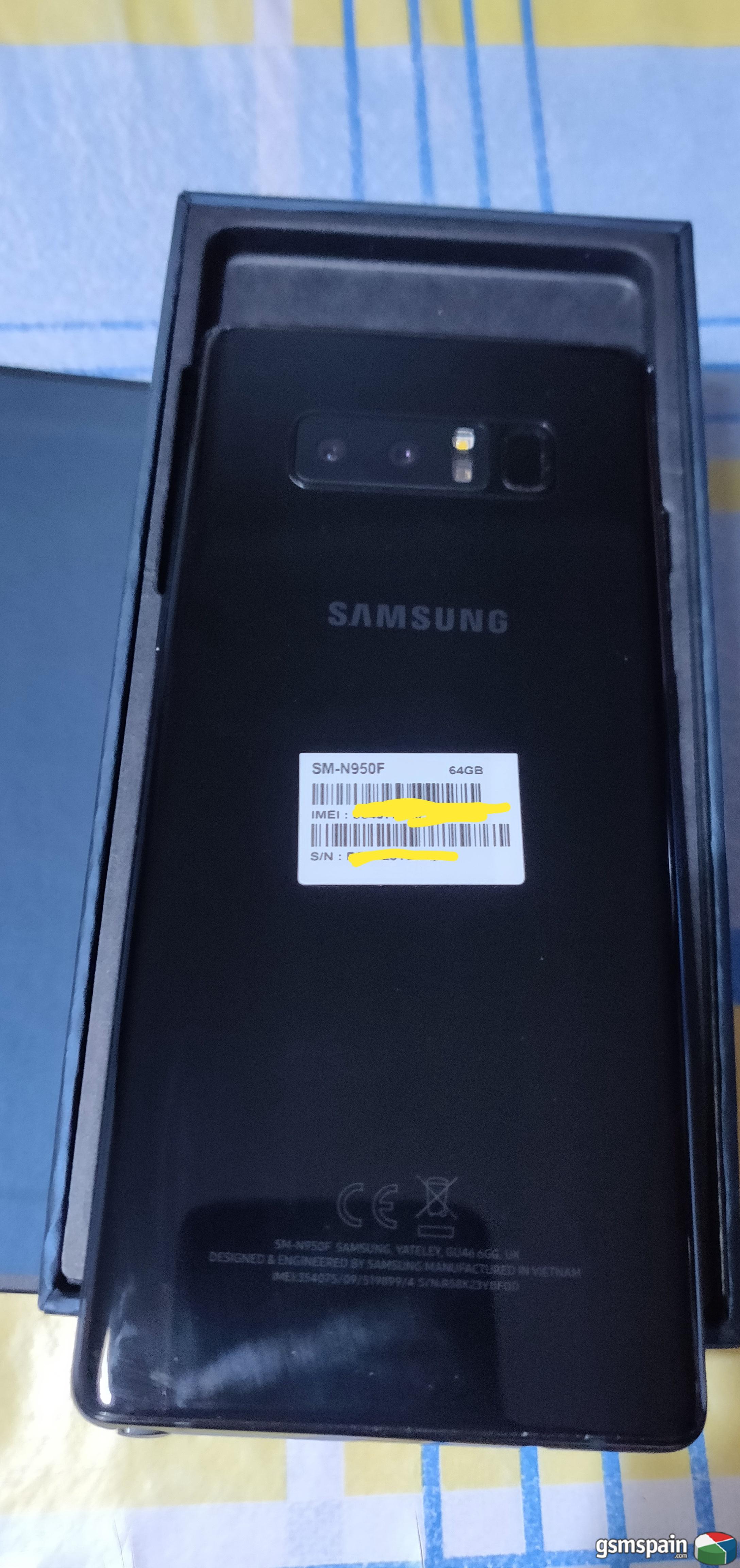 [VENDO] Samsung Galaxy note 8 Midnight Black