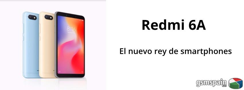 [VENDO] NUEVA LLEGADA! Xiaomi Redmi 6A! Garantia 24 meses! Entrega gratis! Sellado!
