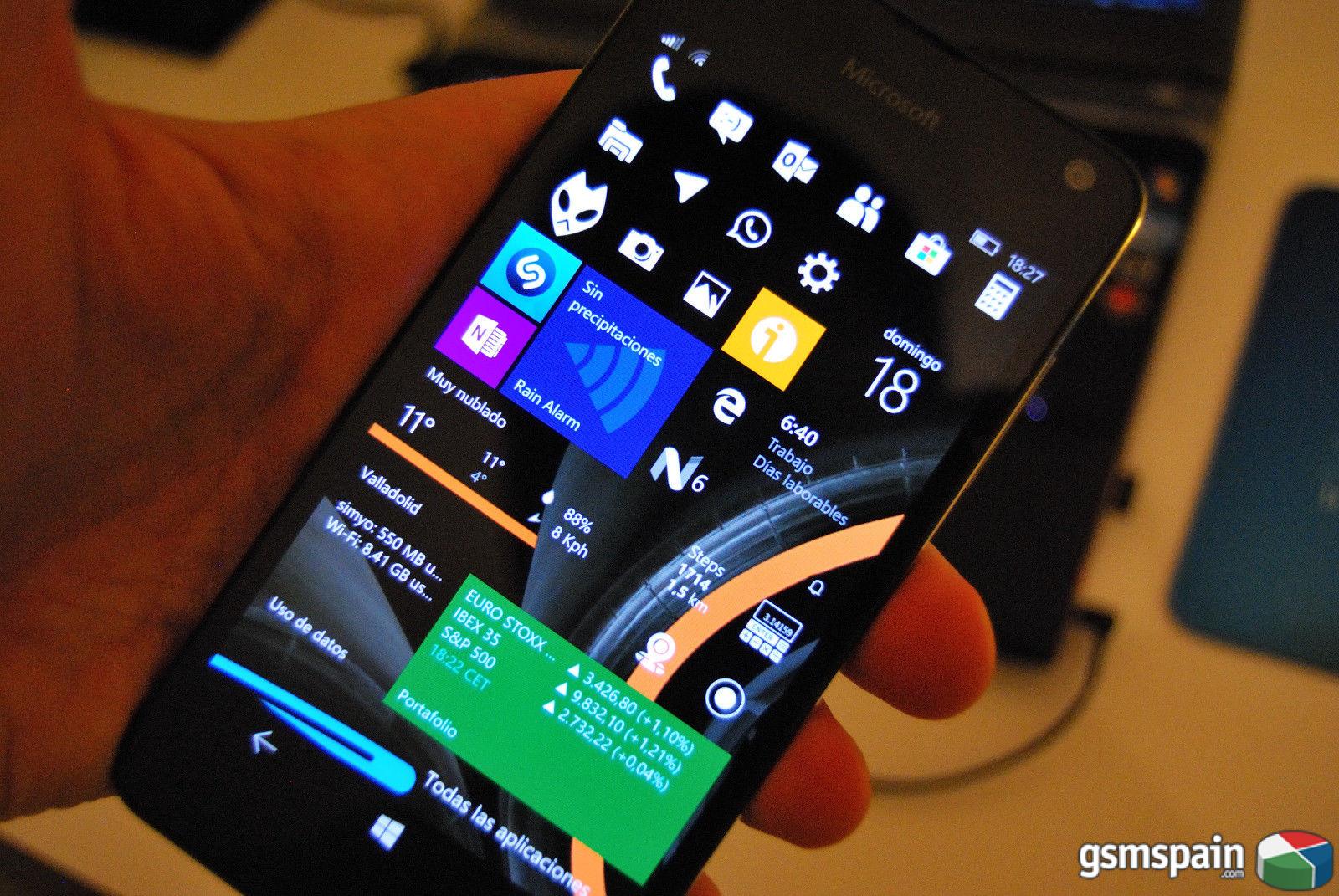 [VENDO] Microsoft (Nokia) Lumia 650 Windows 10 mobile como nuevo, casi a estrenar AMOLED