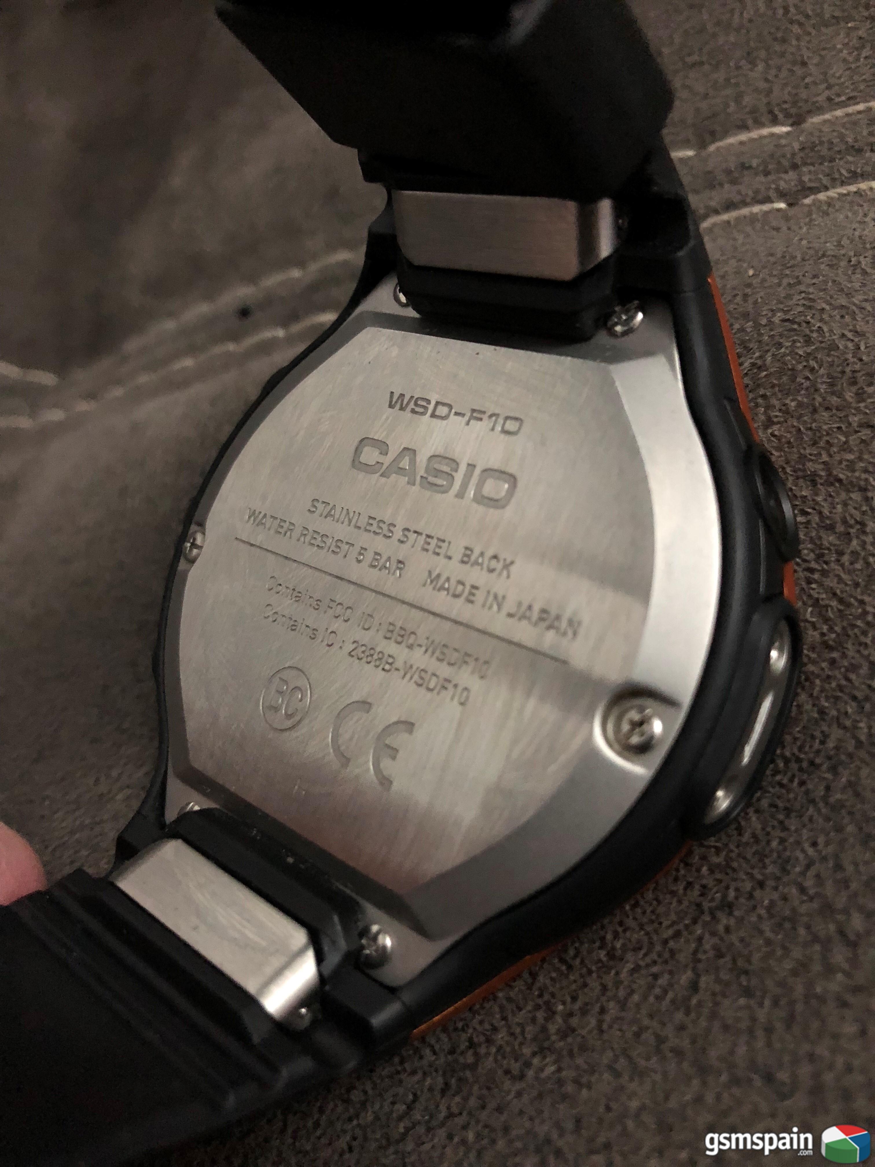 [VENDO] Smartwatch Casio WSD-F10RD Android Wear