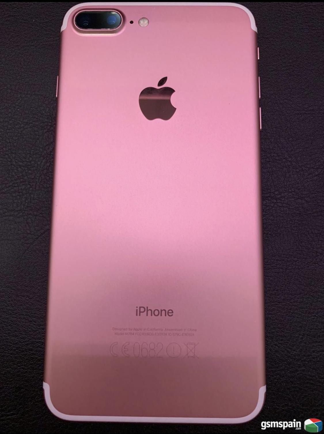[VENDO] Iphone 7 plus rosa caja + garantia + accesorios
