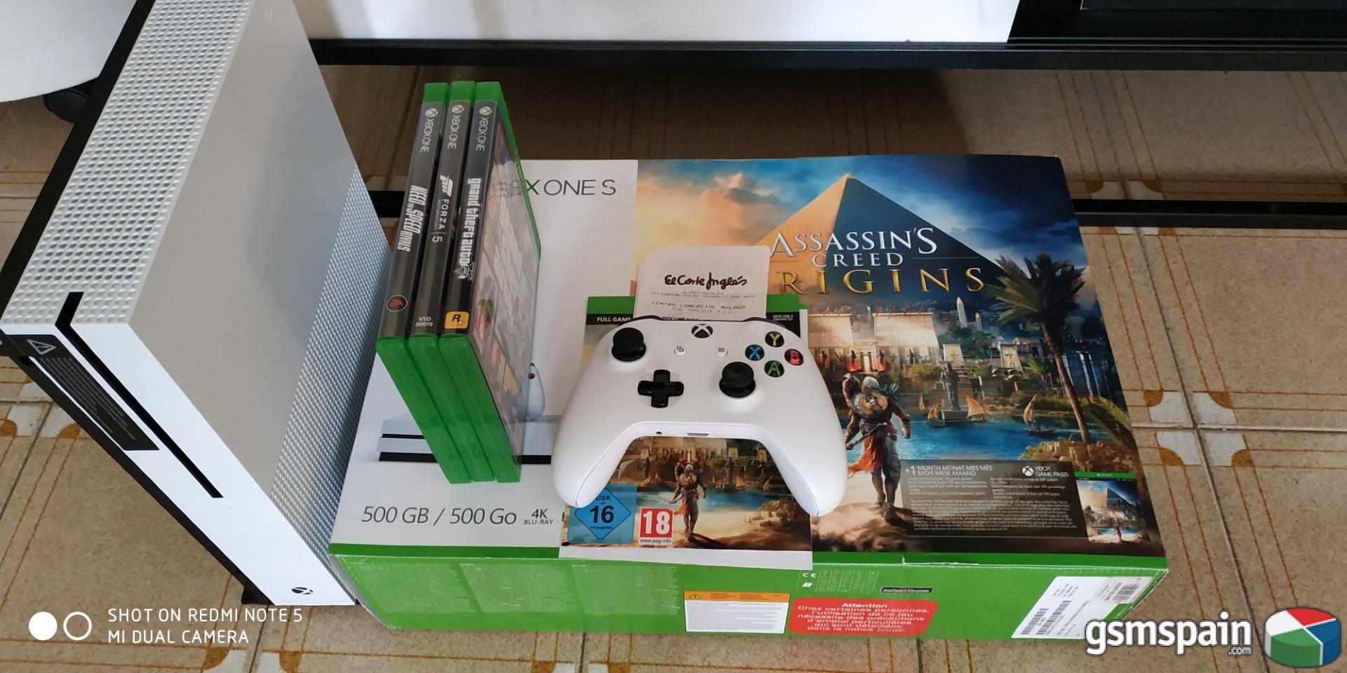 [VENDO] Xbox One S nueva + Mando, con Factura C.I. + Stand + 9 Juegos.