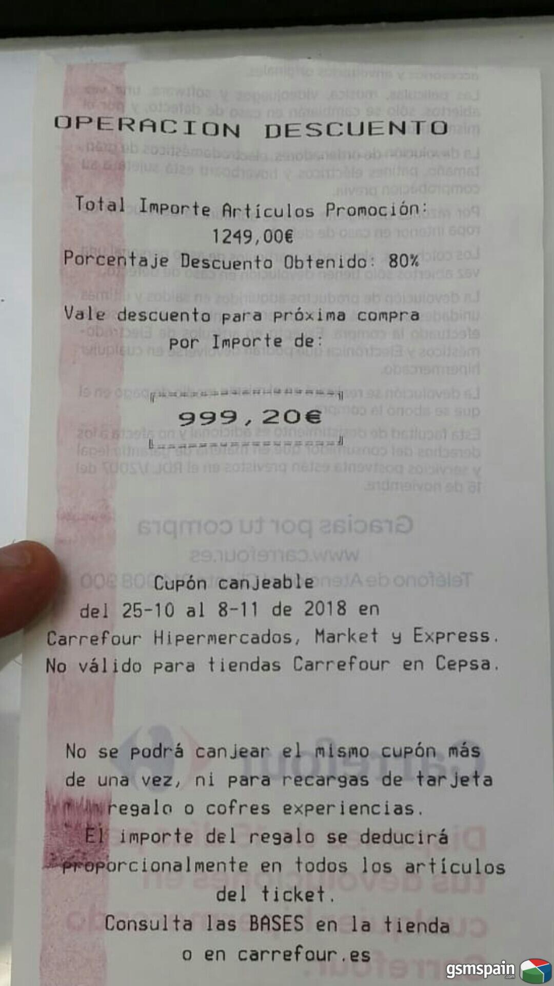 [CHOLLO] Carrefour 100% acumulado  chequeahorro