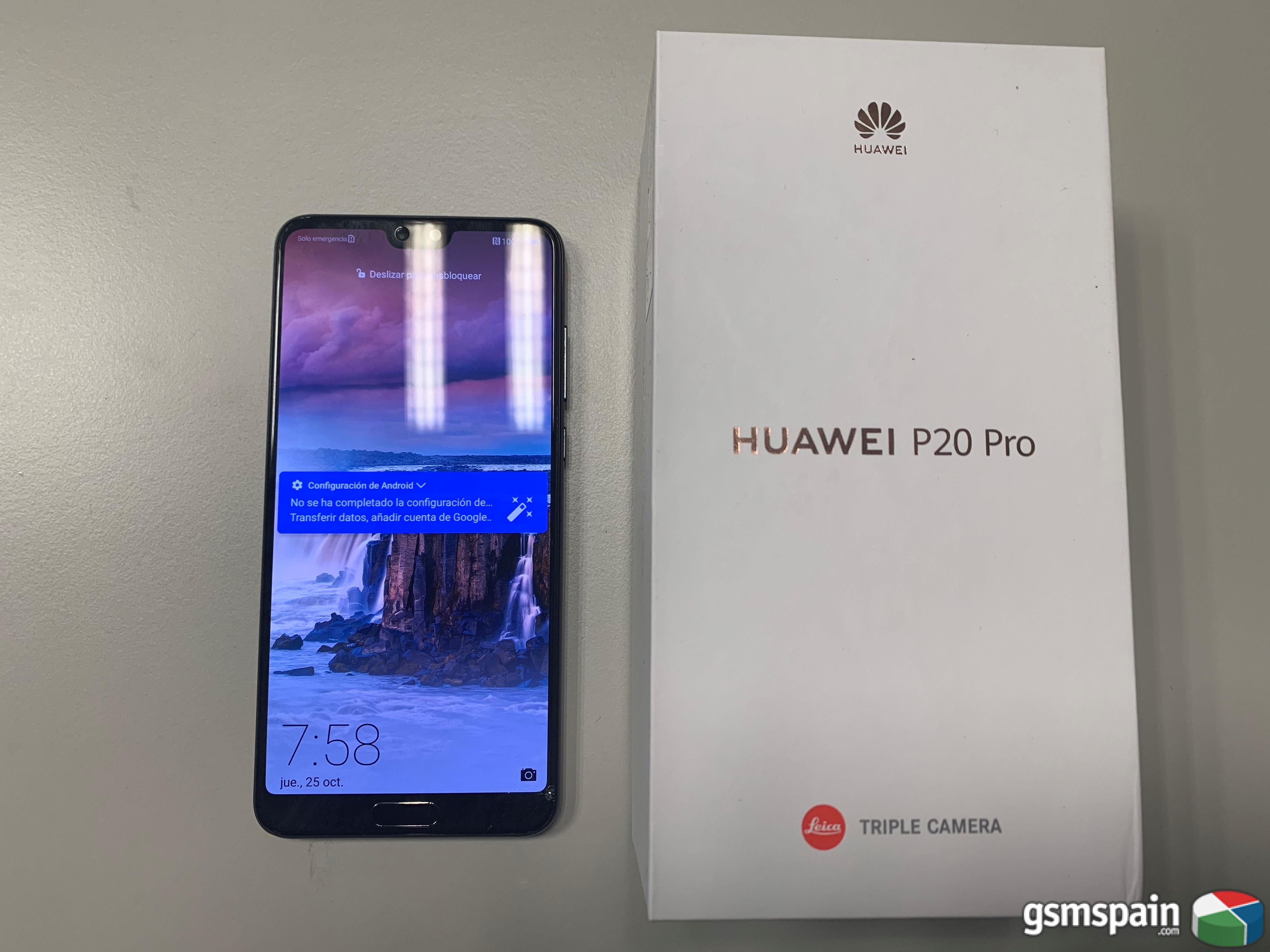 [cambio] Huawei P2o Pro 128 Dualsim Negro Con Factura Amazon Con Pequeo Golpe