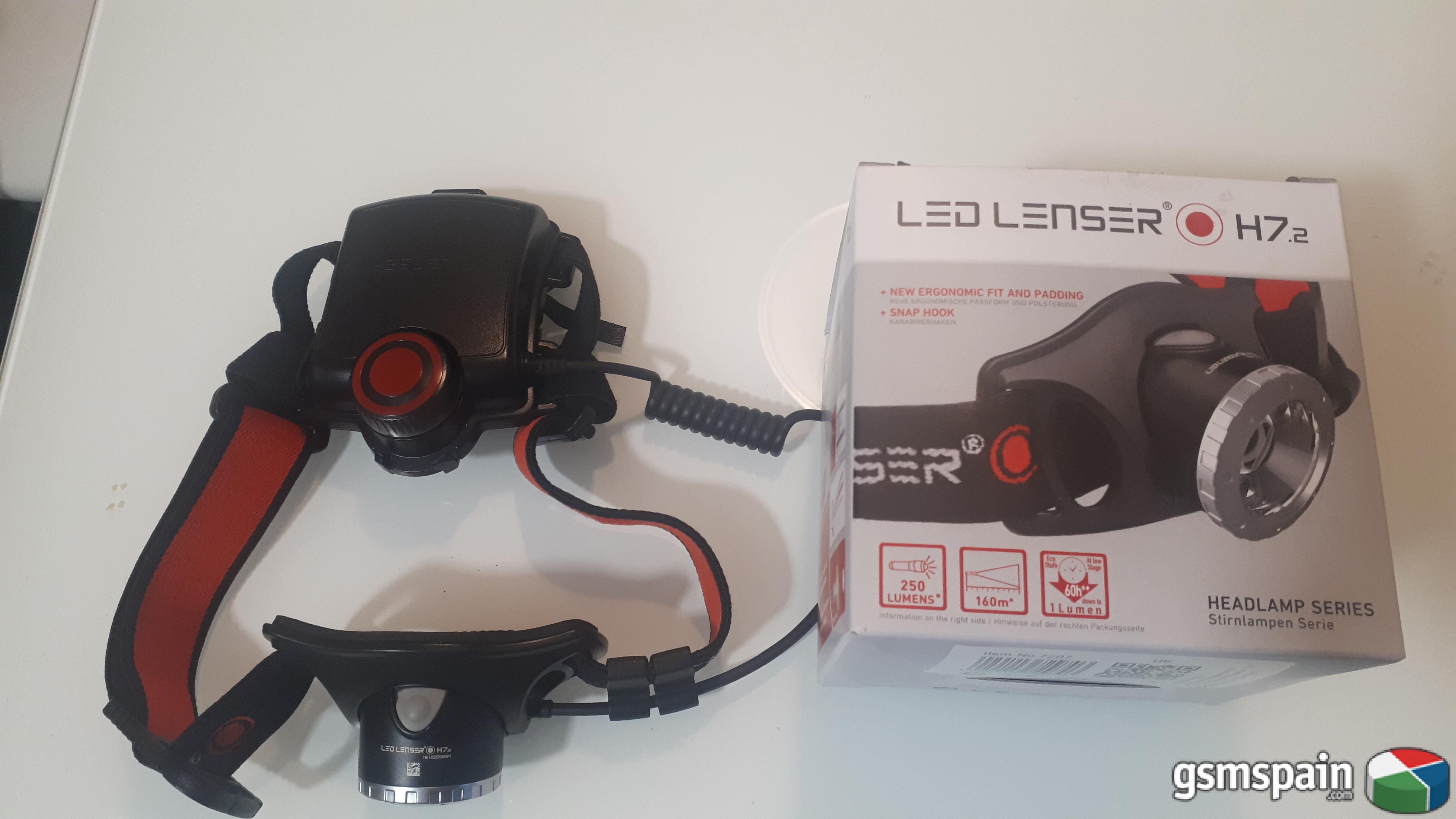 [VENDO] Frontal Led Lenser H7.2 LED de 250 lmenes    ..25