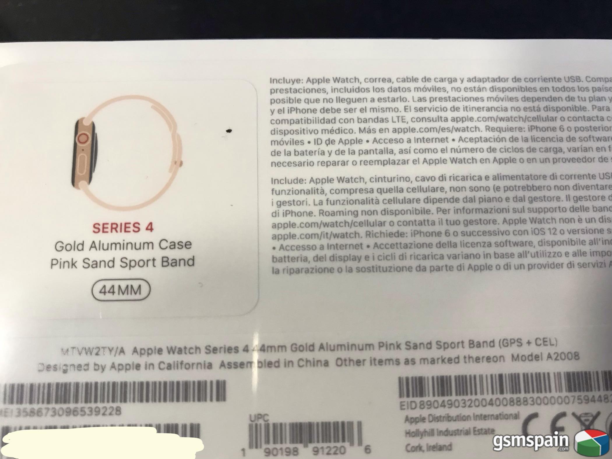 [VENDO] Apple Watch serie4 40mm