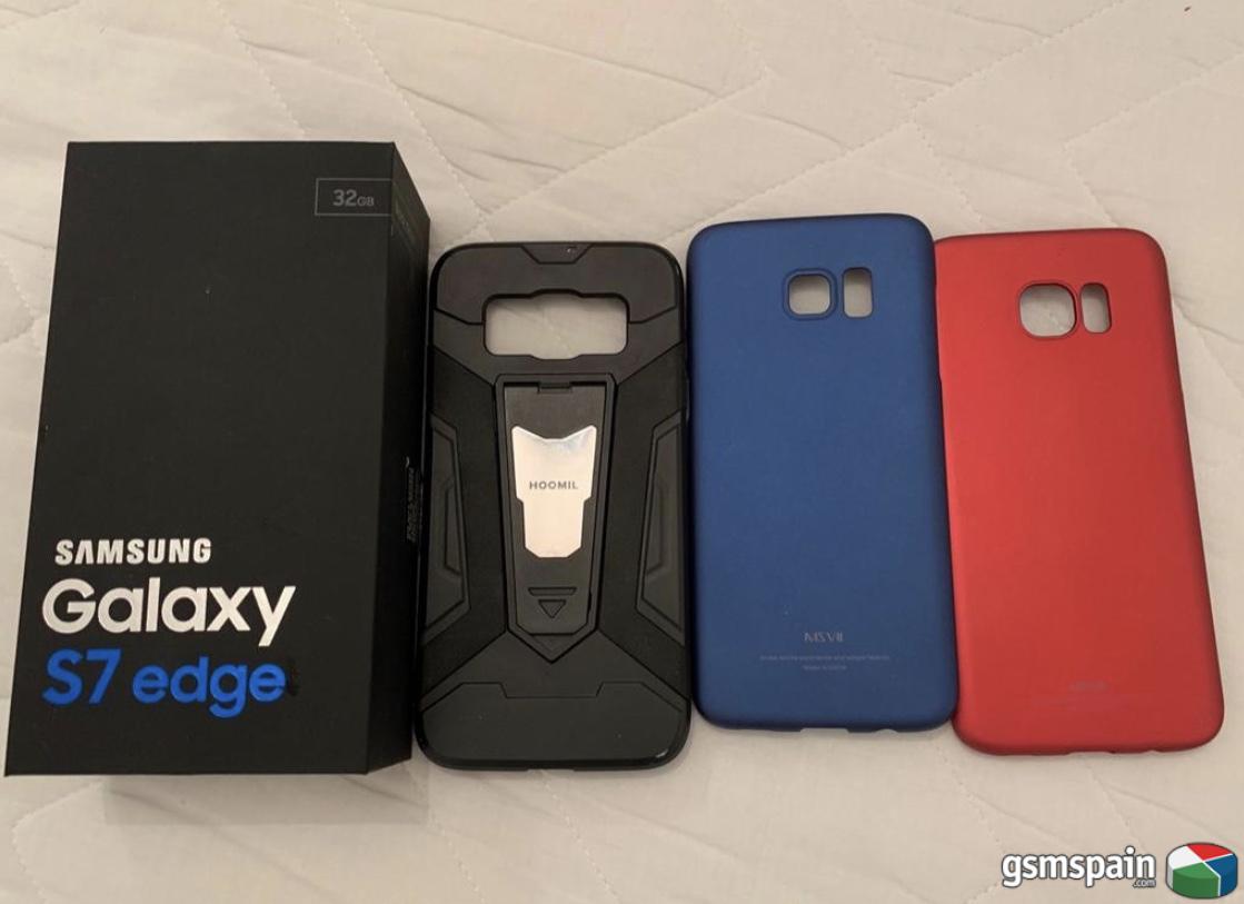 [VENDO] Samsung s7 Edge Black Onix nuevo ms accesorios