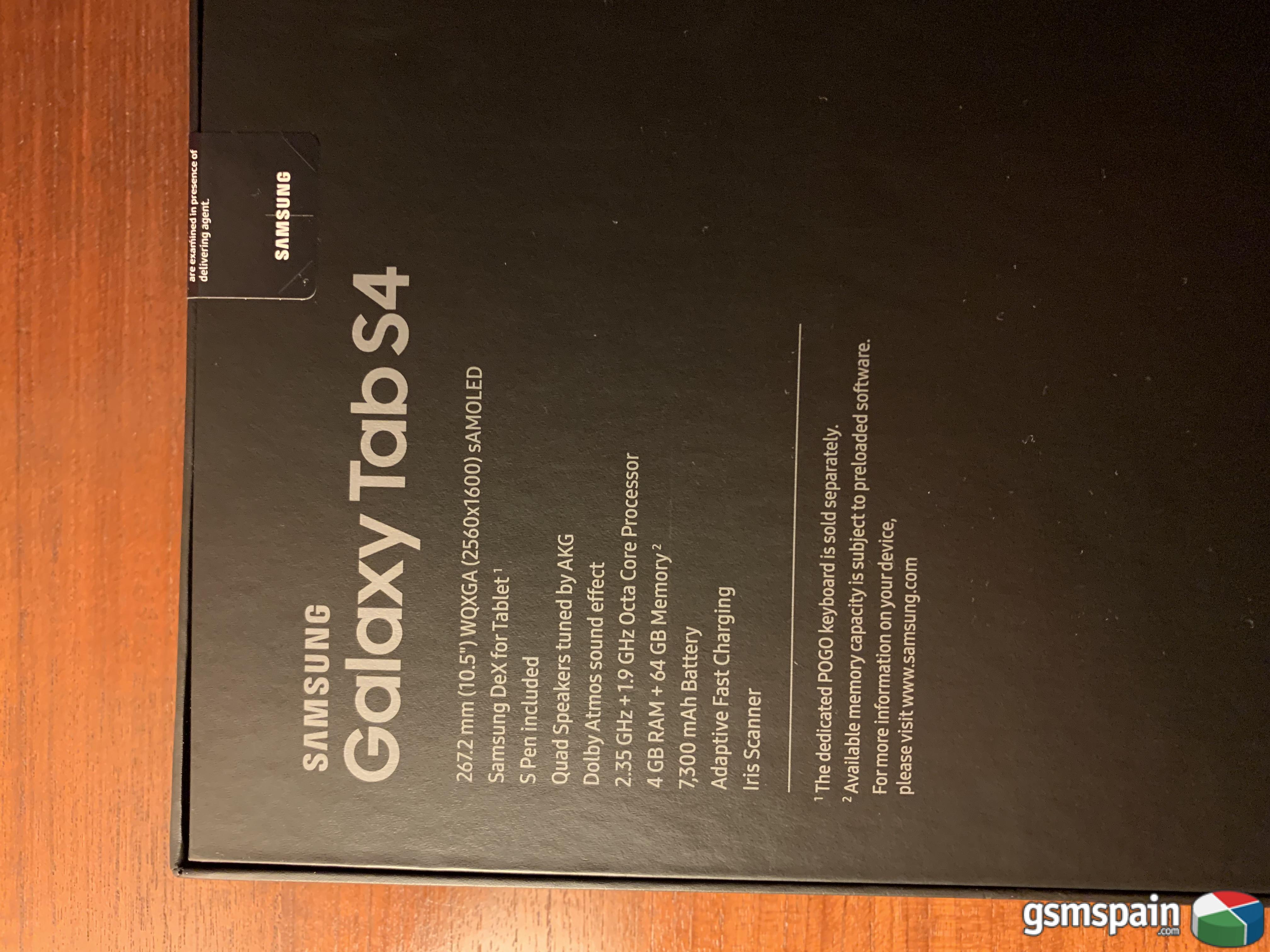 [VENDO] Galaxy tab S4 LTE 4G 64gb precintada