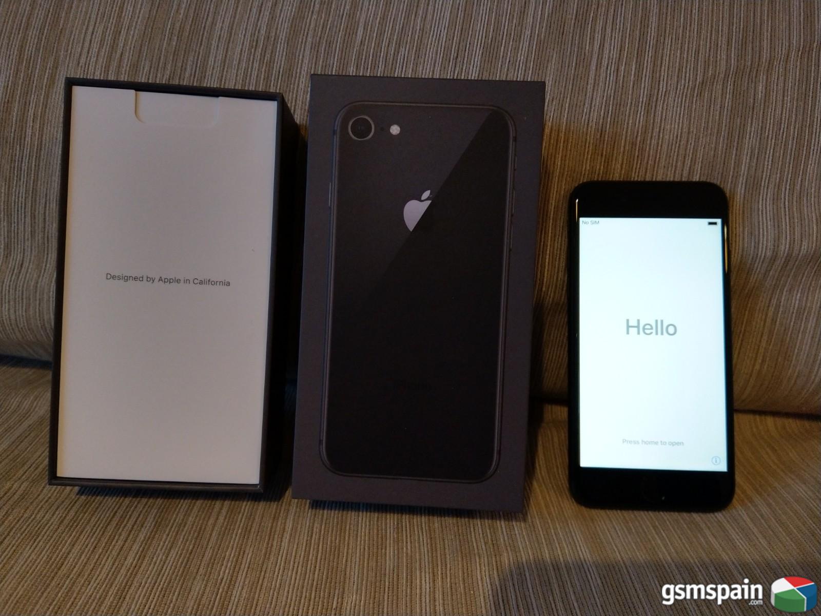 [VENDO]  iPhone 8 64gb Negro activado en diciembre BARATO!!!