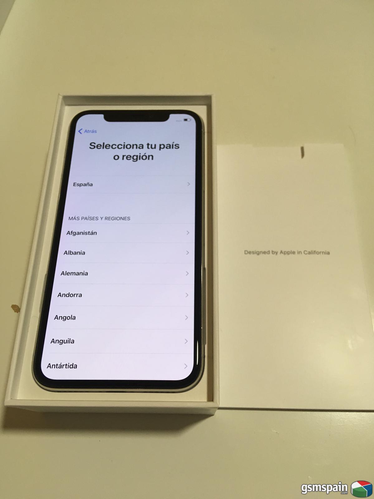 [VENDO] iPhone X 64gb 7 das