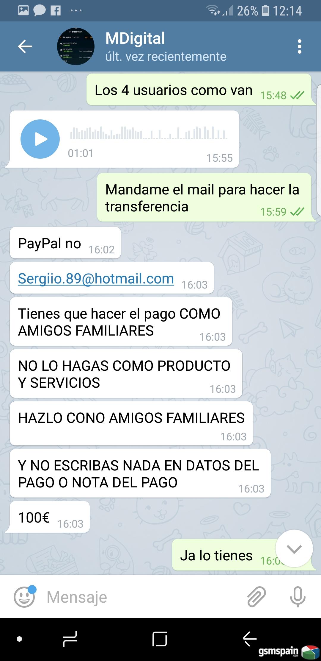 [AYUDA] Cuidado gente