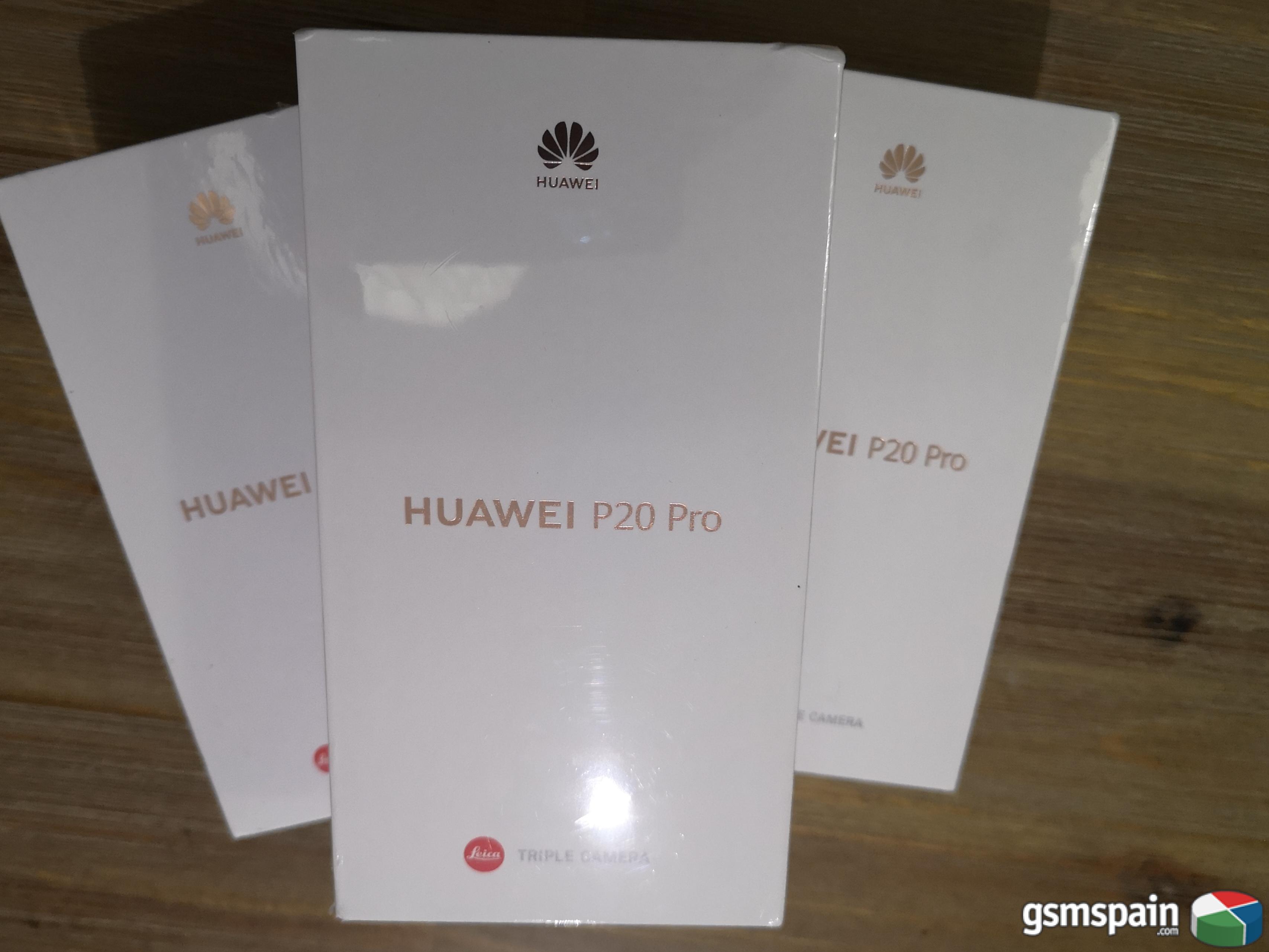 [VENDO] 3 unidades de Huawei P20 Pro precintados, libres y garanta, 450e con envo